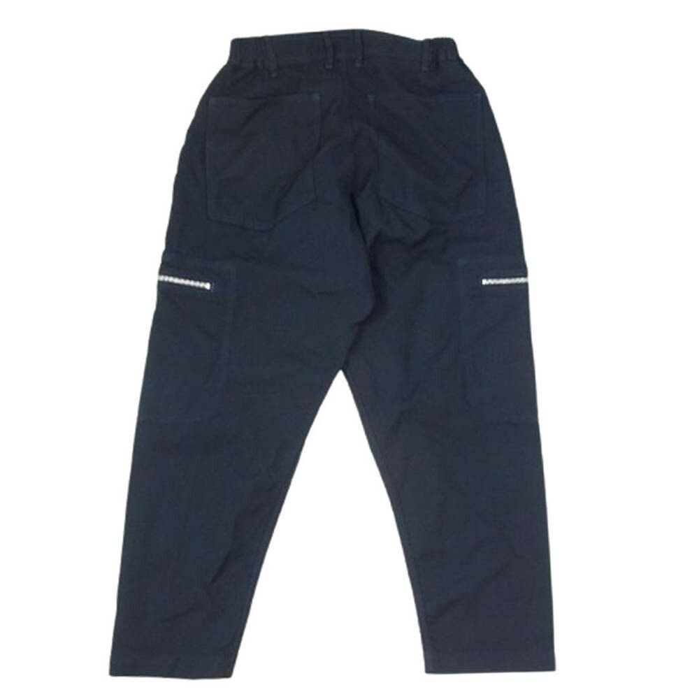 Comme des Garcons Homme Deux Zip Design Polyester Pants Size US 28 / EU 44 - 2 Thumbnail
