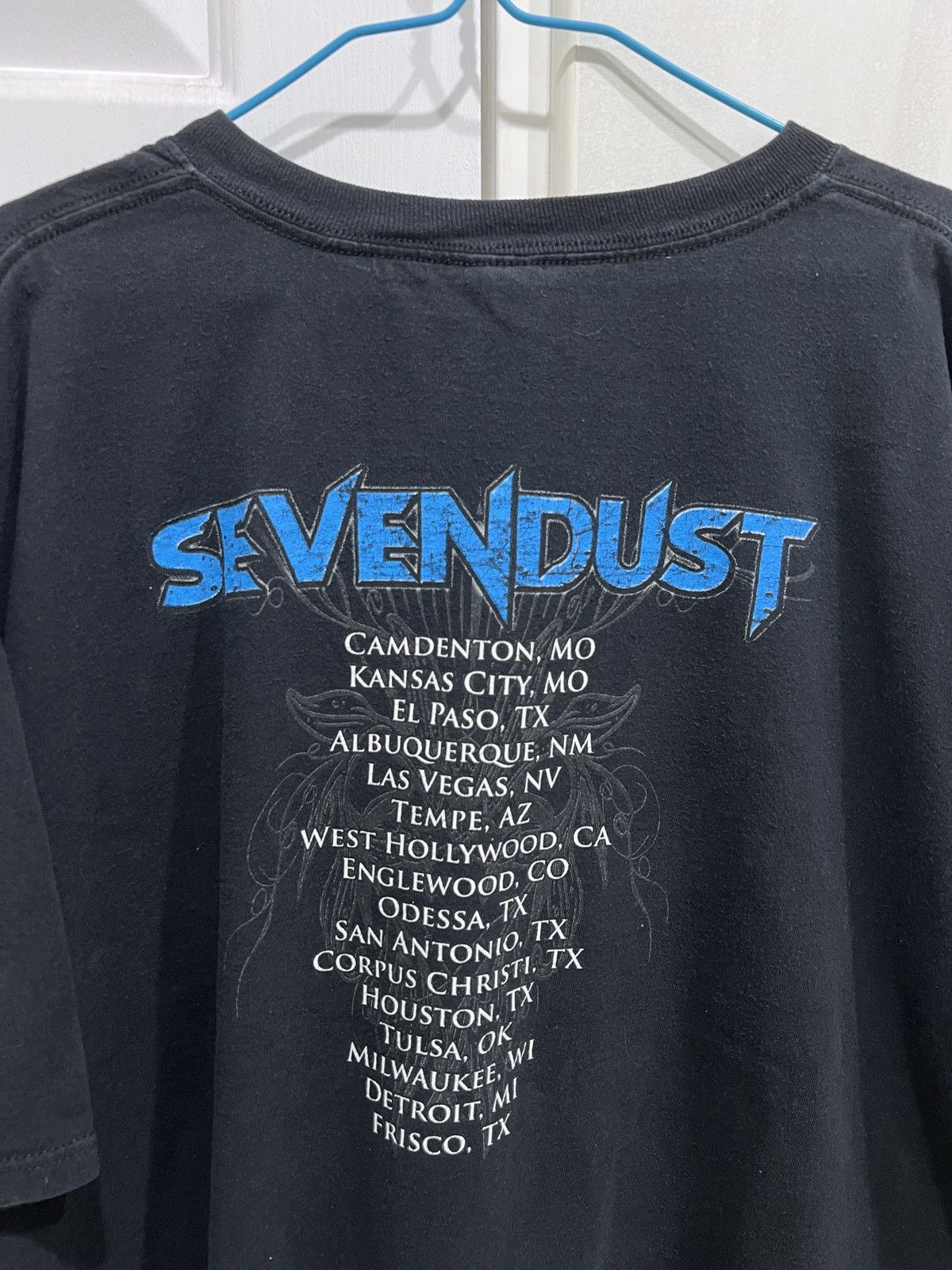 Band Tees Vintage Y2K Sevendust Nu metal Promo Tour Tee 2XL oversized Size US XXL / EU 58 / 5 - 4 Thumbnail