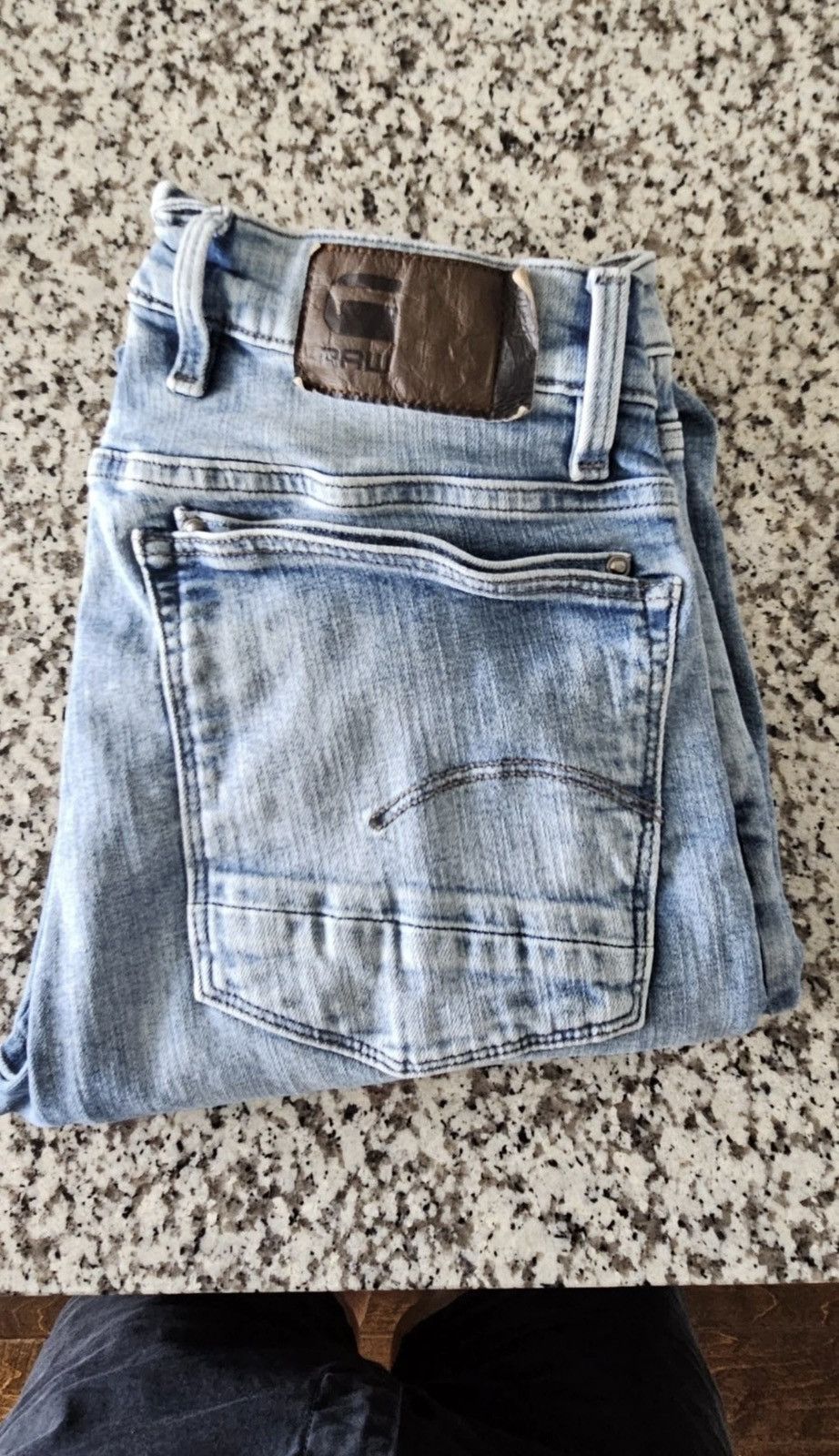 G-Star Mens G Star Raw Jeans 32 X 32 Lancet Skinny Denim Pre-owned Size US 32 / EU 48 - 1 Thumbnail