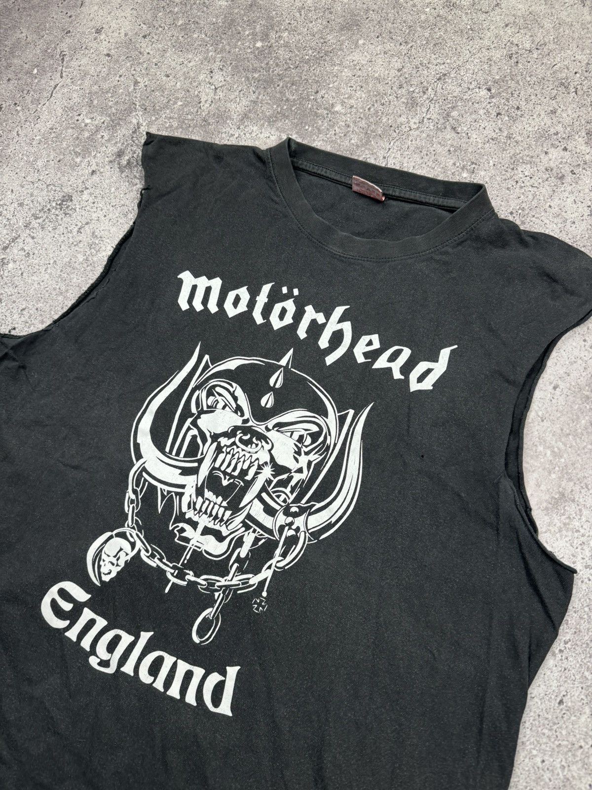 Band Tees Vintage Thrashed Motörhead Tank Top Band Sleeveless tee Size US L / EU 52-54 / 3 - 2 Thumbnail