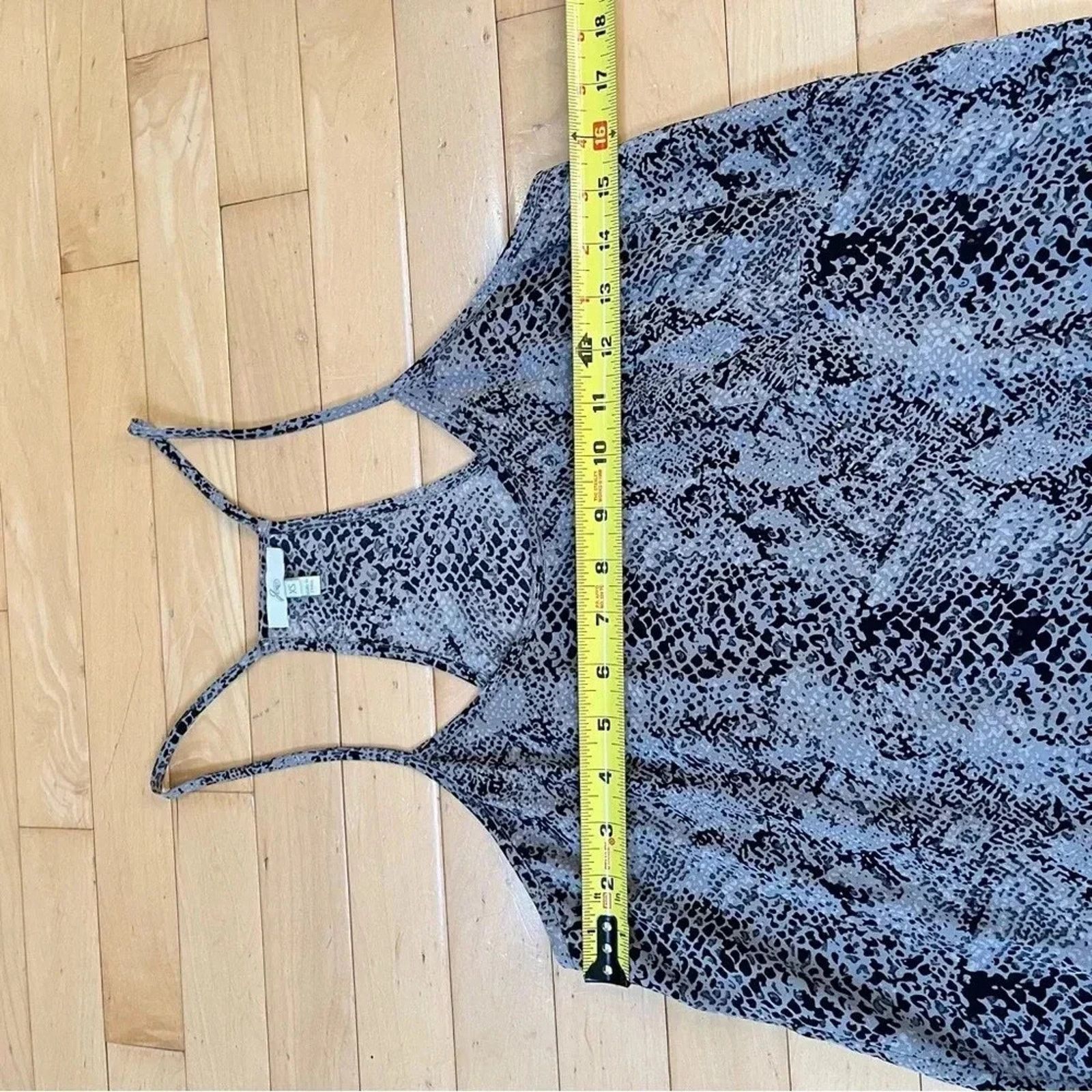 Joie JOIE Cambridge 100% Silk Snake Print Mini Slip Dress Size XS / US 0-2 / IT 36-38 - 7 Thumbnail