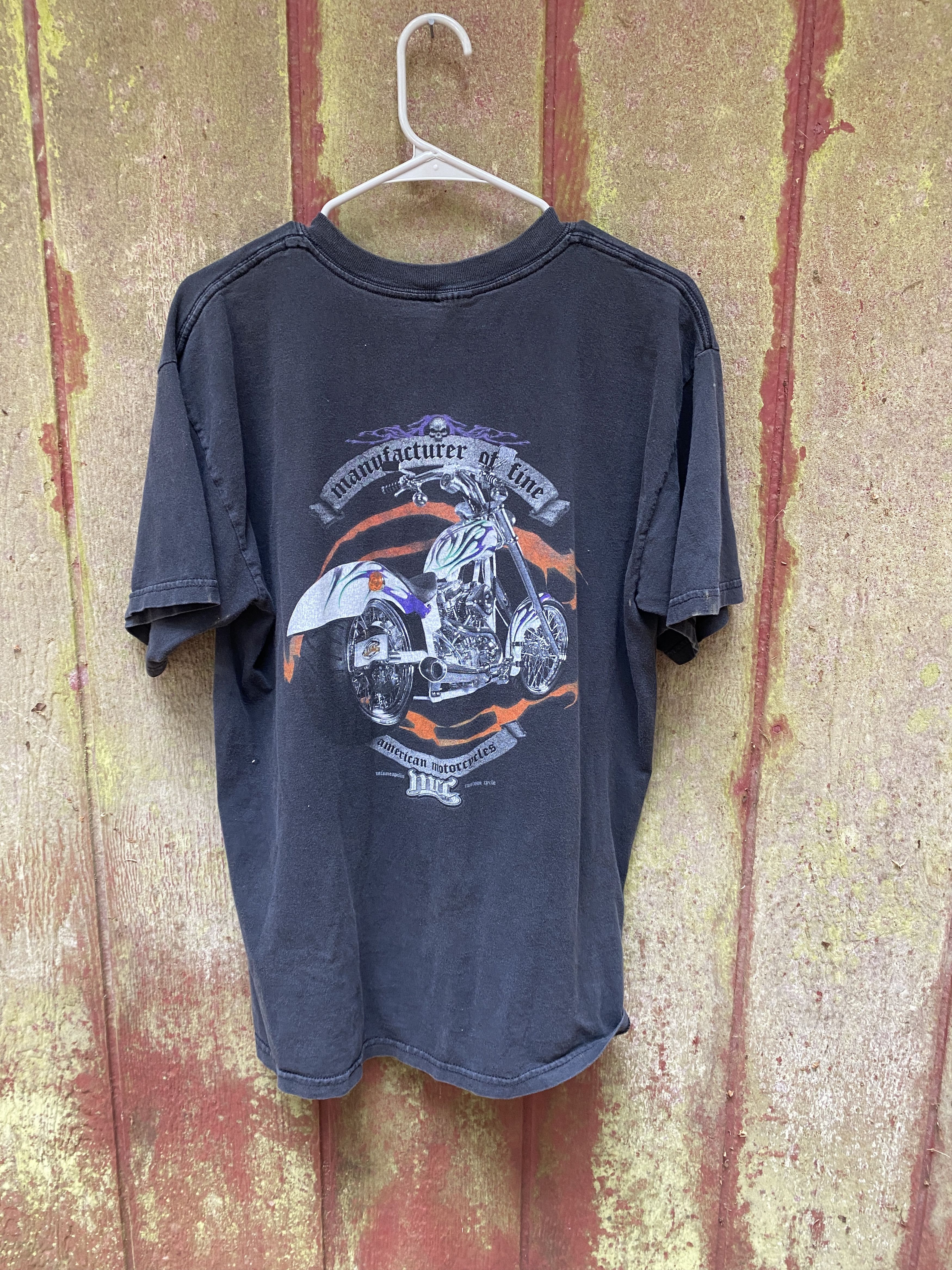 Vintage Vintage Motorcycle Tee Size US L / EU 52-54 / 3 - 1 Thumbnail
