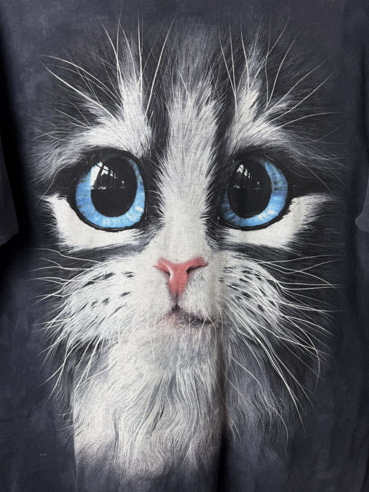 Vintage Vintage Art Funny Cat T Shirt All Over Print Size US XL / EU 56 / 4 - 2 Thumbnail