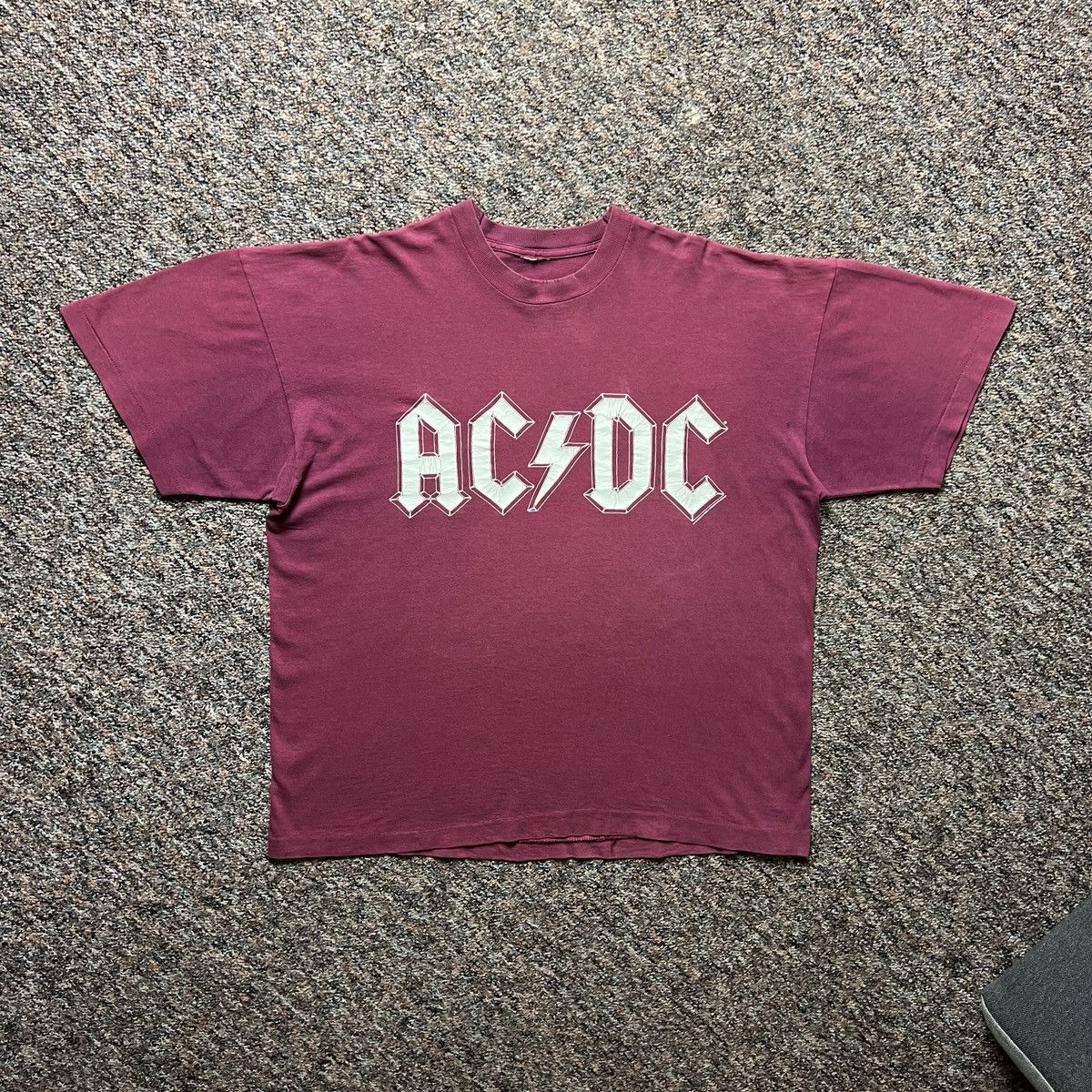 AC/DC × Band Tees × Vintage Boxy Washed Fade T-shirt ACDC Ballbreaker World Tour 1996 Size US XL / EU 56 / 4 - 3 Thumbnail