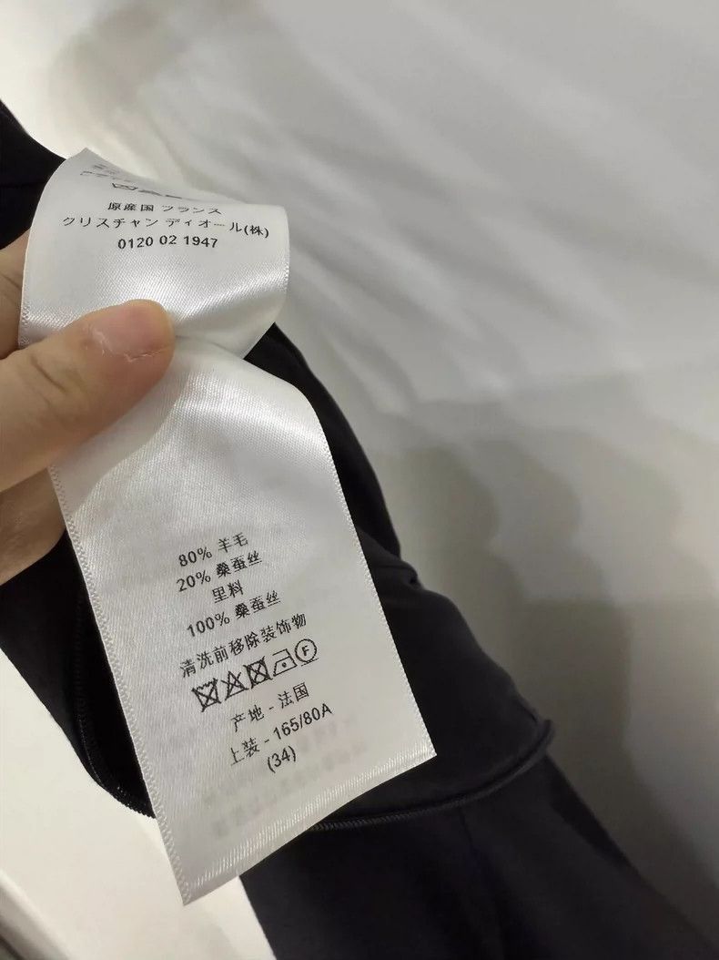Dior Dior Silk UNeck Black Dress-2506 Size S / US 4 / IT 40 - 8 Thumbnail