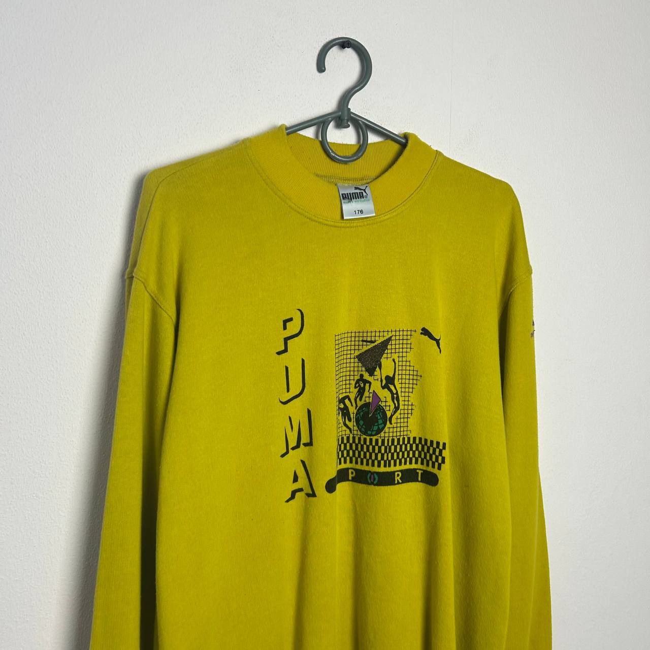 Puma Vintage Puma Sport Big logo 90s streetwear sweatshirt Size US S / EU 44-46 / 1 - 2 Thumbnail