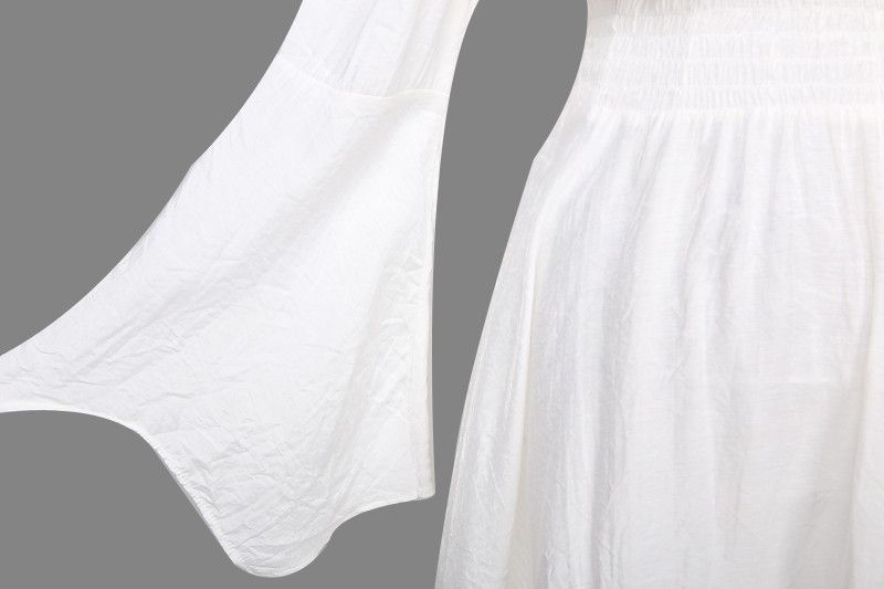 Other Women's tencel vintage long blouse Size L / US 10 / IT 46 - 4 Thumbnail