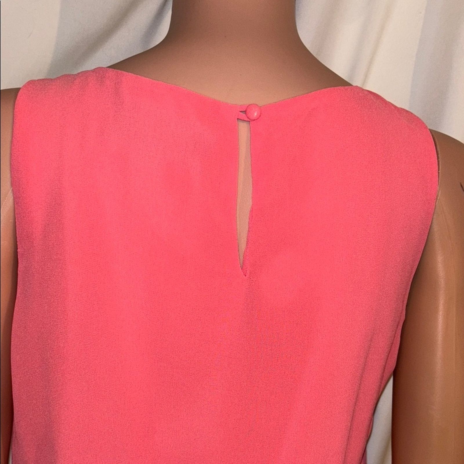 The Unbranded Brand Sunday in Brooklyn Pink/White Sleeveless Dress Size Small Size S / US 4 / IT 40 - 5 Thumbnail