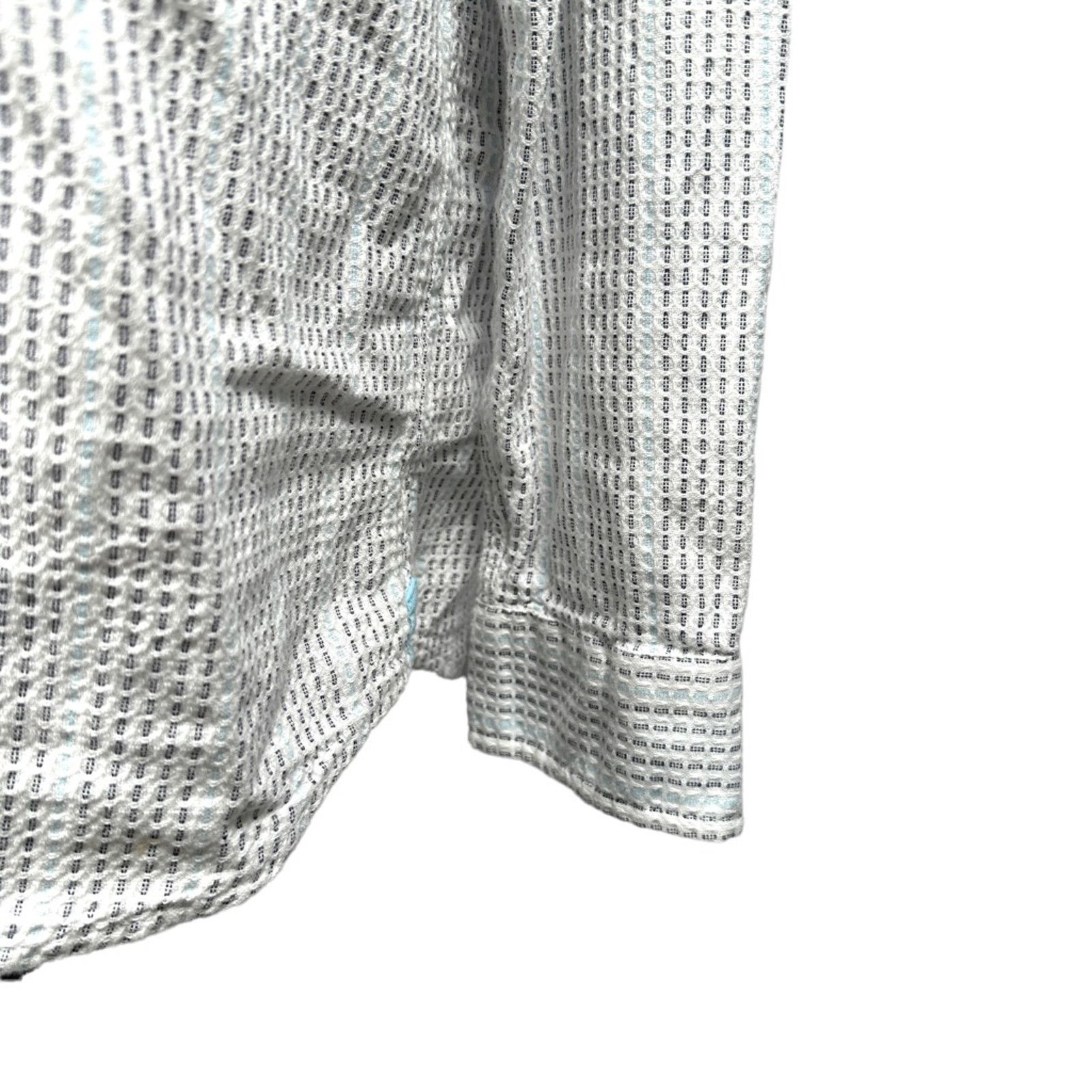 Carbon2Cobalt Carbon 2 Cobalt Button Down Shirt White Black Geometric XL Size US XL / EU 56 / 4 - 5 Thumbnail