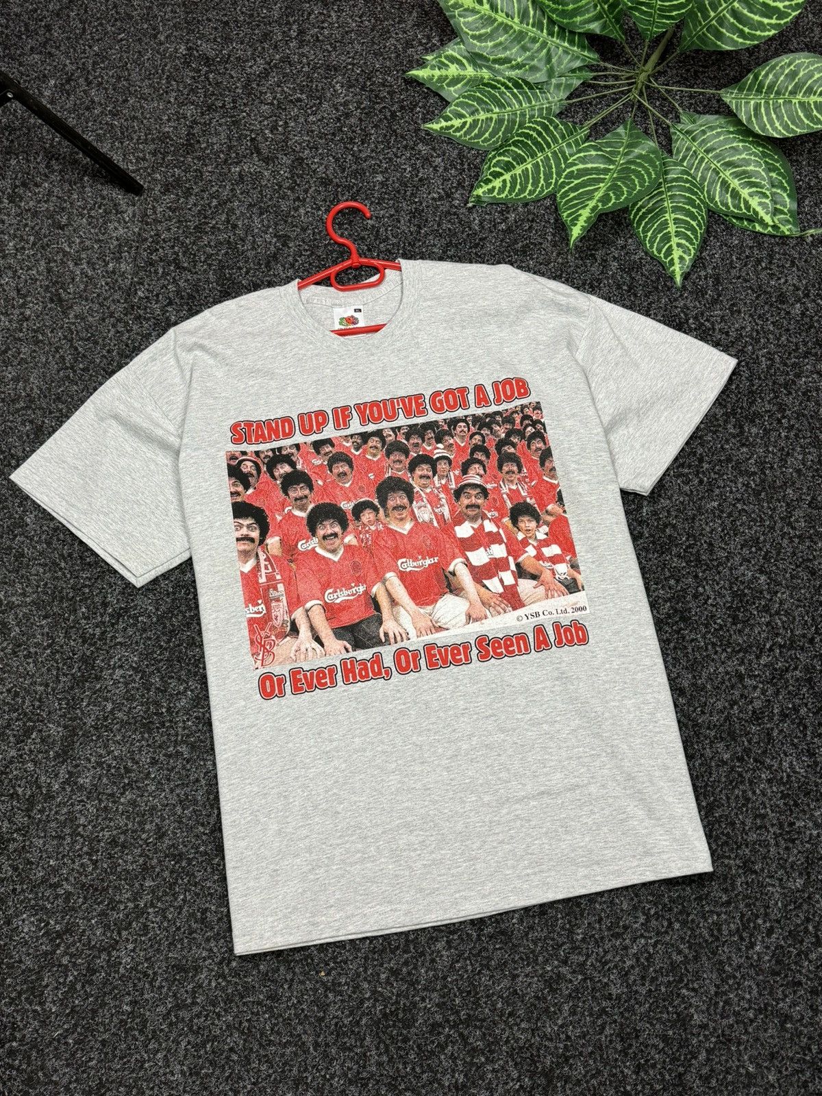 Vintage VINTAGE SHIRT 2000 WE 8 SCOUSERS STAND UP IF YOU HAVE A JOB Size US XL / EU 56 / 4 - 2 Thumbnail