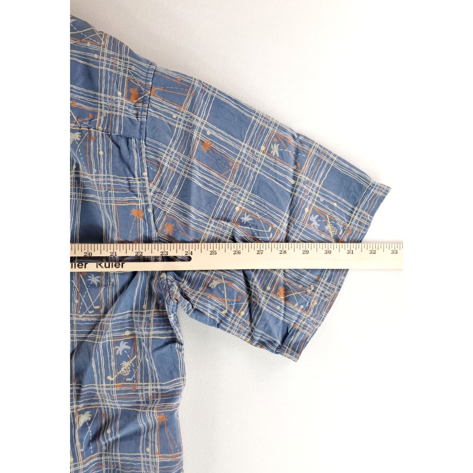 Tori Richard Tori Richard Shirt XL Mens Blue 100% Silk Button Up Short Sleeve Golf Palm Trees Button Up Shirt Blue Mens XL Size US XL / EU 56 / 4 - 5 Thumbnail