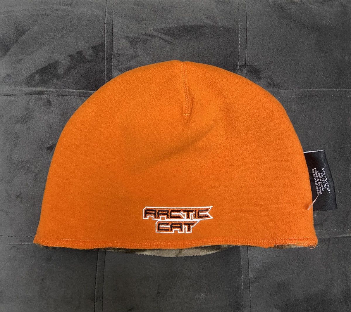 Other ArcticWear by Arctic Cat Fleece Beanie Reversible hat y2k Size ONE SIZE - 2 Thumbnail