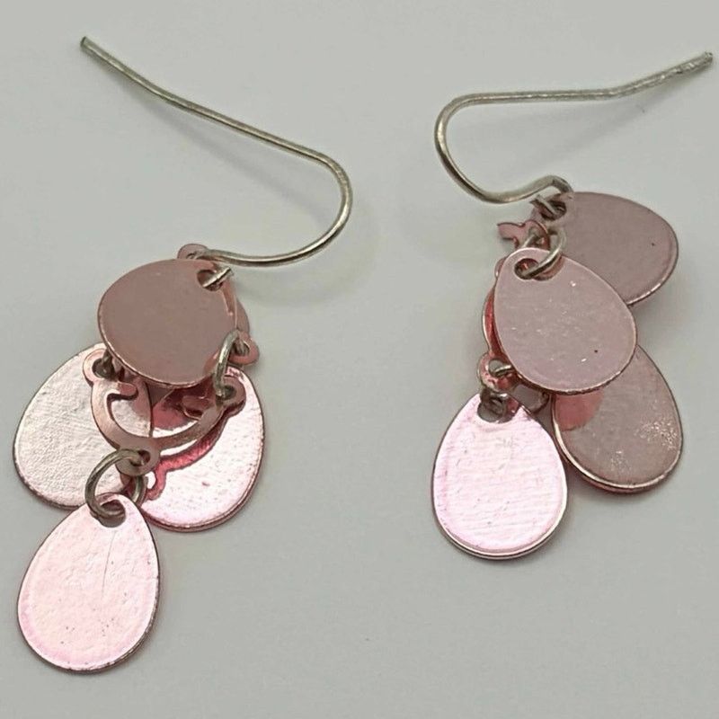 Other Pink Petal Dangle Earrings Size ONE SIZE - 3 Thumbnail