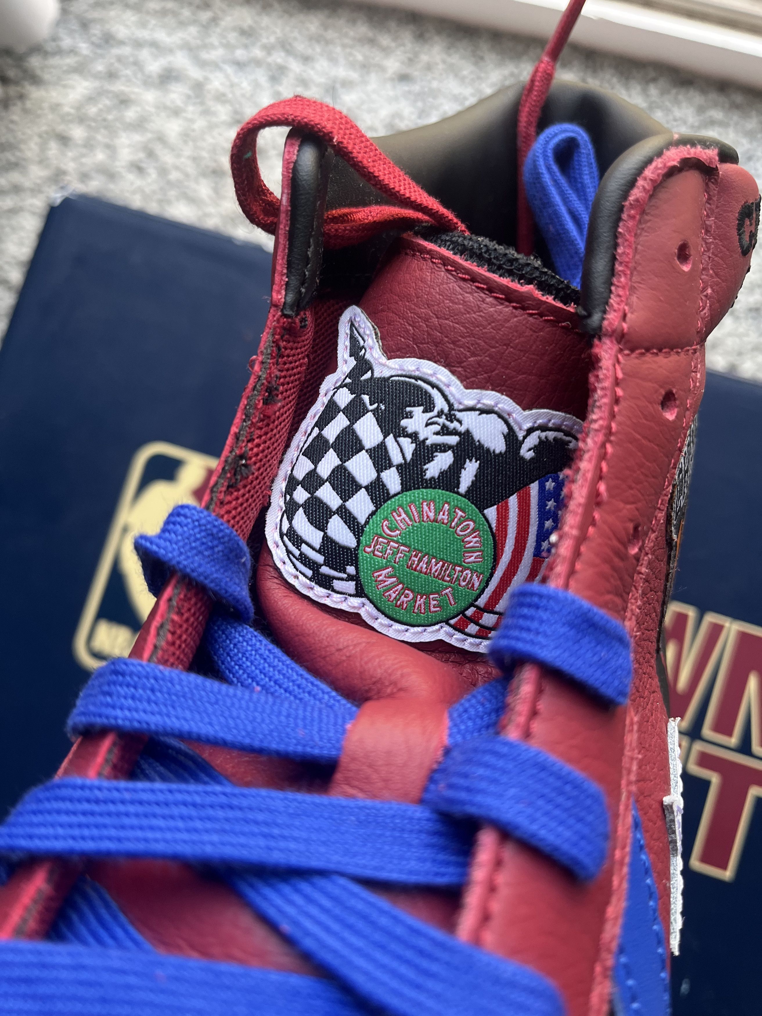 Converse × Market Converse X Chinatown Market Chicago Bulls Pro Lether High 11 Size US 11 / EU 44 - 4 Thumbnail