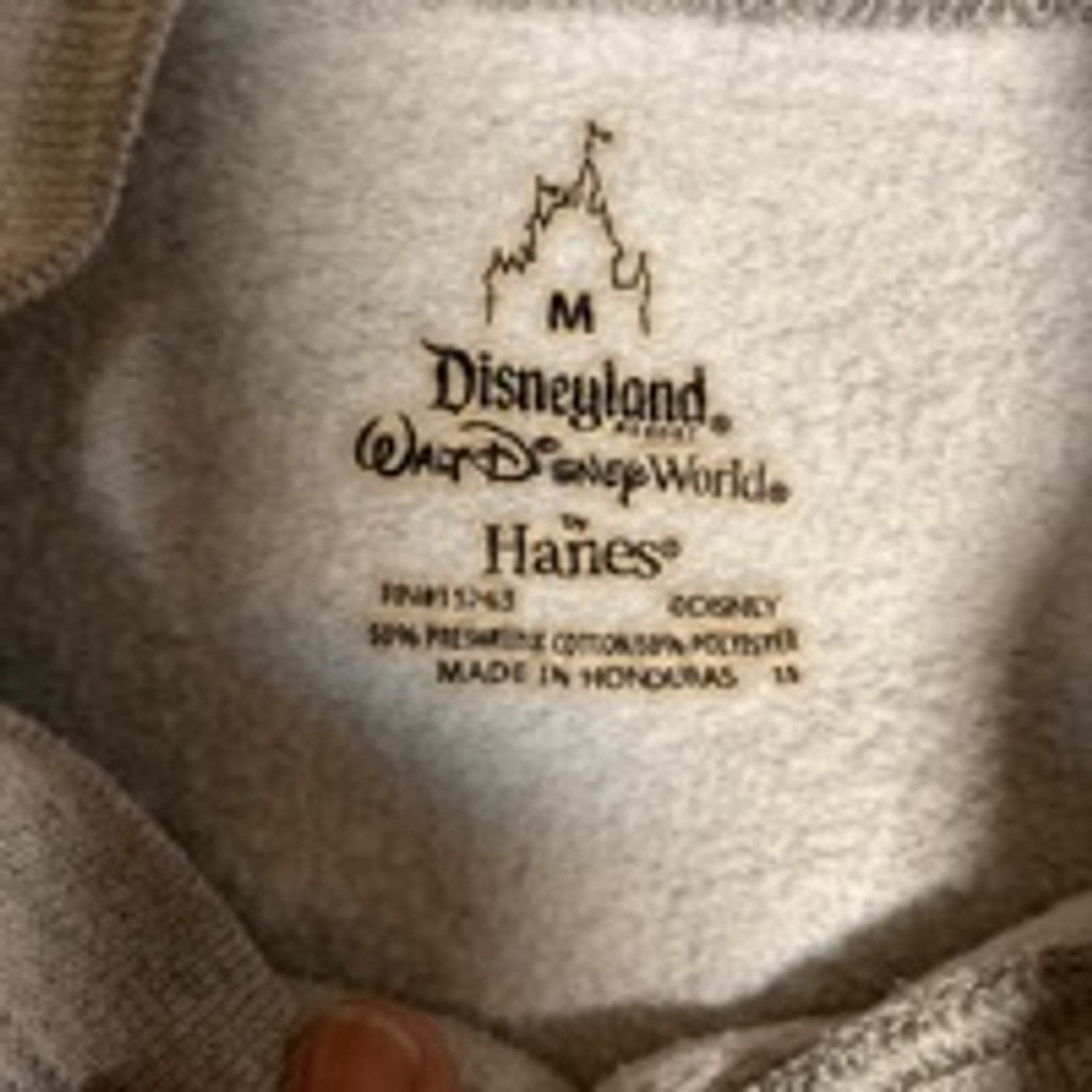 Hanes Vintage Disney Streetwear Gray Mickey Mouse Sweatshirt M Size M / US 6-8 / IT 42-44 - 6 Thumbnail