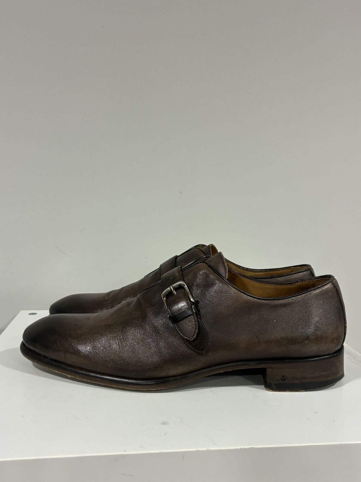 John Varvatos Eldridge Buckle Oxford 11.5 Size US 11.5 / EU 44-45 - 3 Thumbnail