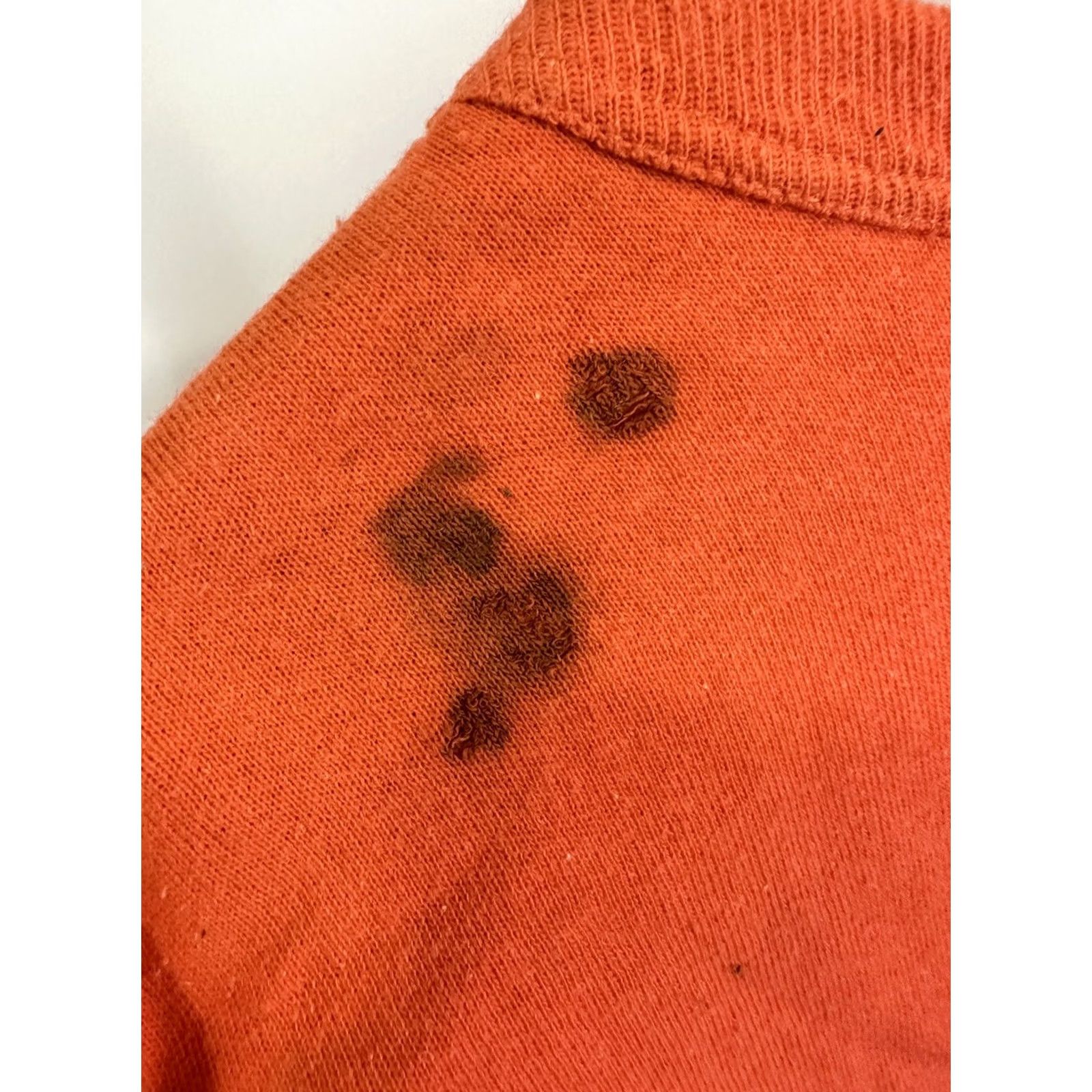 Vintage VTG 60s Mickey Mouse RARE Orange Crewneck Sweatshirt Size M Men Pullover Sweatshirt Orange Mickey Mouse 60s VTG RARE Rotary? Size US M / EU 48-50 / 2 - 5 Thumbnail