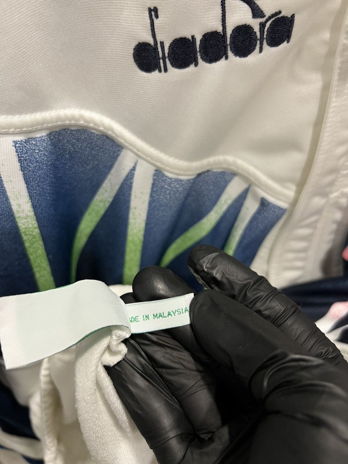 Diadora 90s 1994 Vintage Diadora Italy Team Zip Up Track Jacket Size US L / EU 52-54 / 3 - 16 Thumbnail