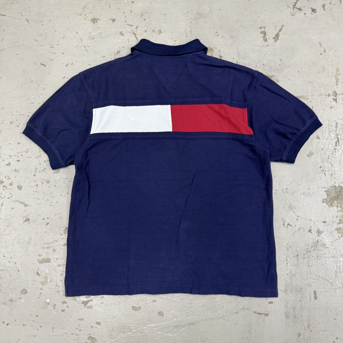Tommy Hilfiger × Vintage Tommy Hilfiger Big Flag Polos Size US L / EU 52-54 / 3 - 1 Thumbnail