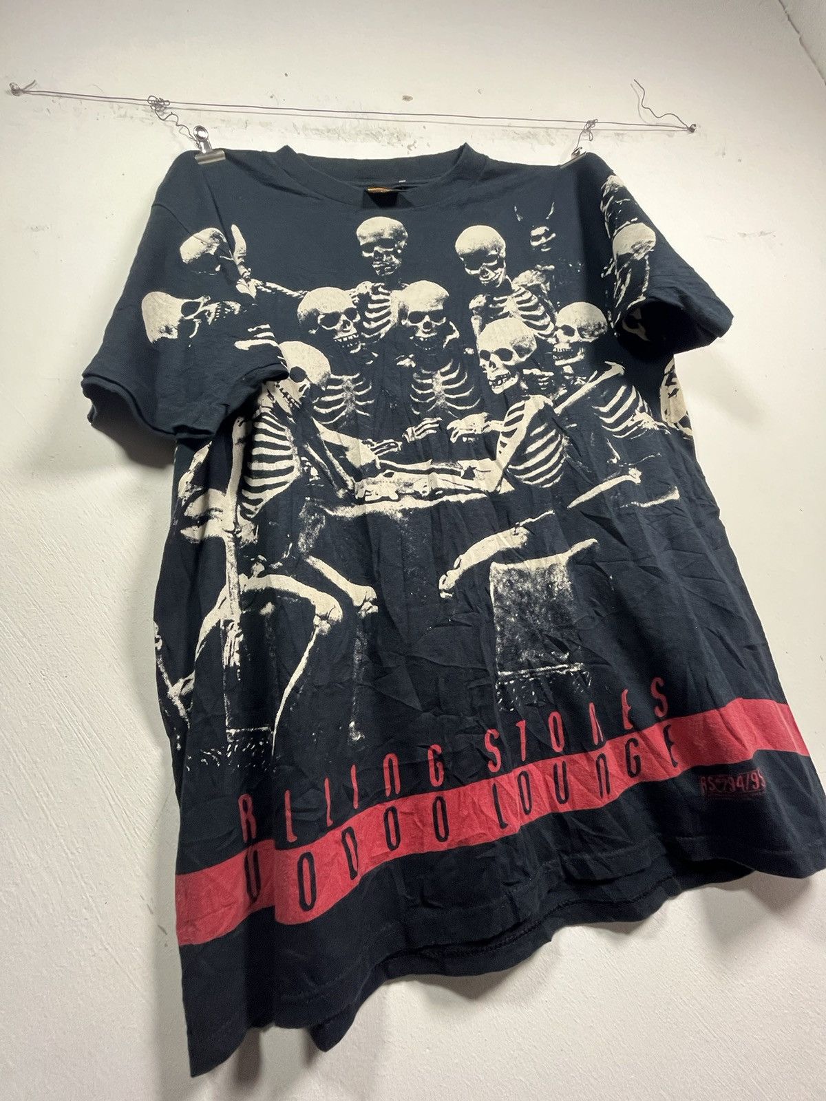 The Rolling Stones Vtg Rolling Stones Voodoo Lounge Tour All Over Print 94/95 Size US L / EU 52-54 / 3 - 1 Thumbnail