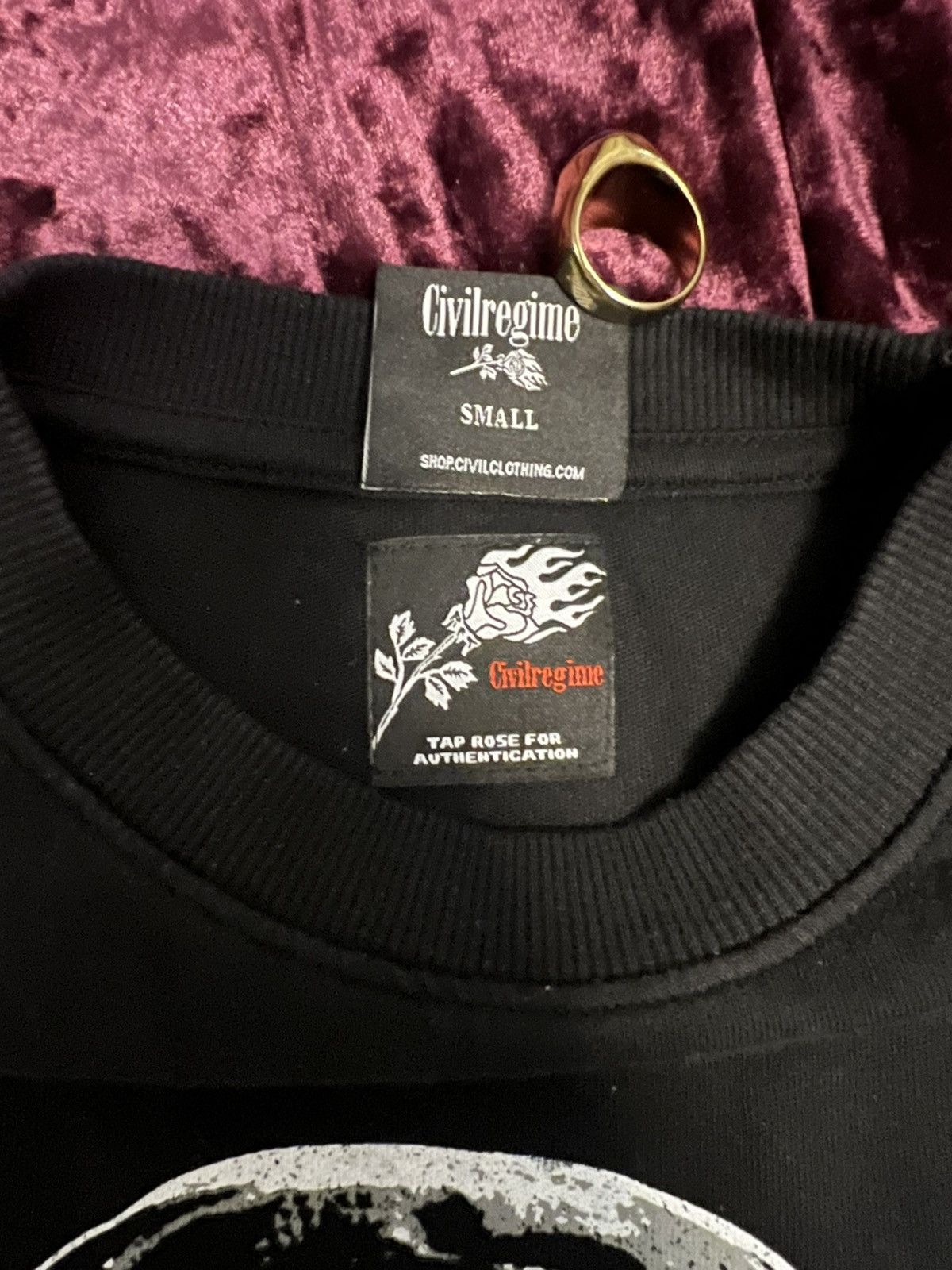 Civil Regime Civil Regime x Misfits Black T-shirt Men Small Size US S / EU 44-46 / 1 - 5 Thumbnail