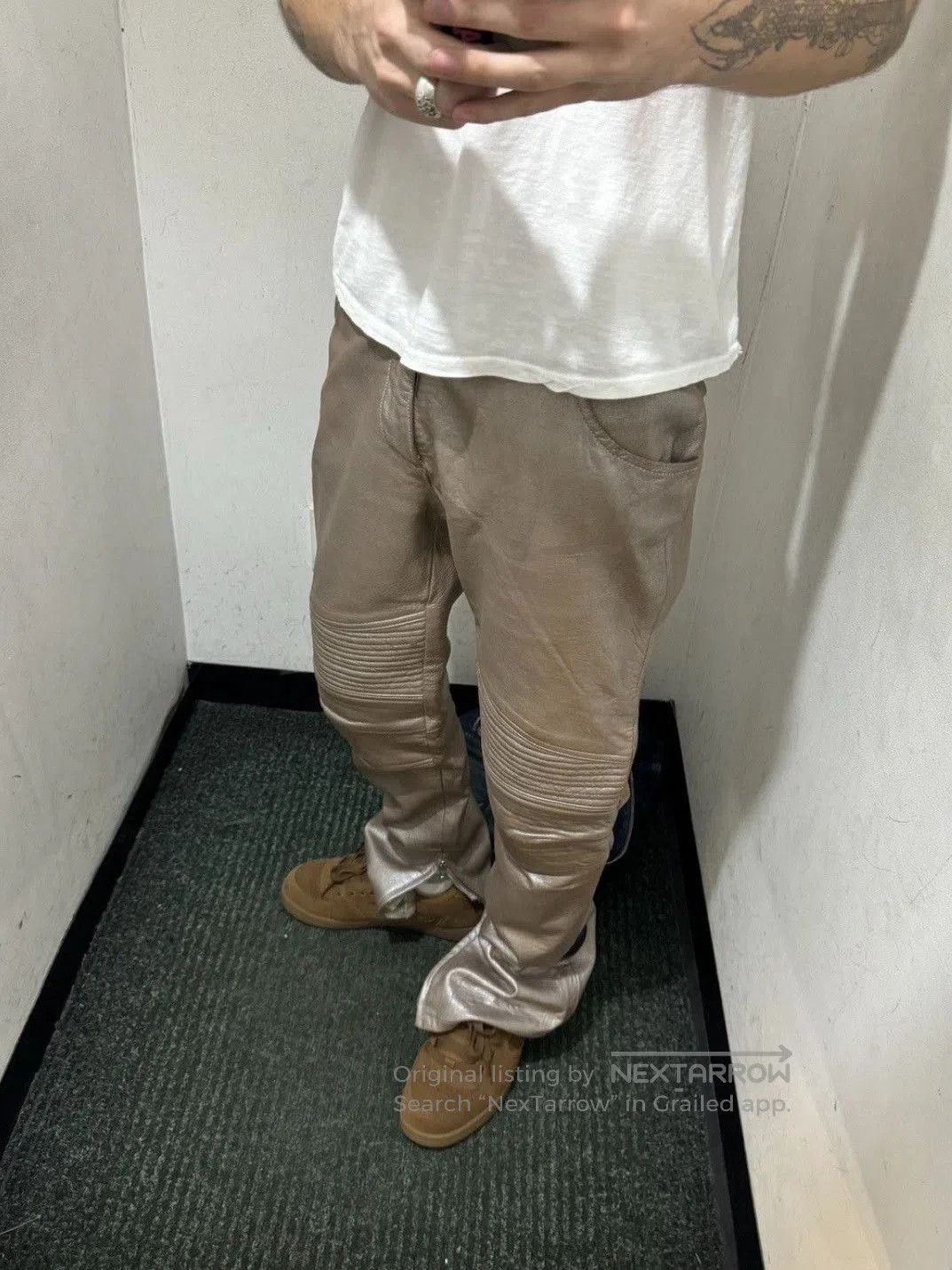 Helmut Lang Helmut Lang 1999 Moleskin Astro Zip Pants. Size US 26 / EU 42 - 5 Thumbnail