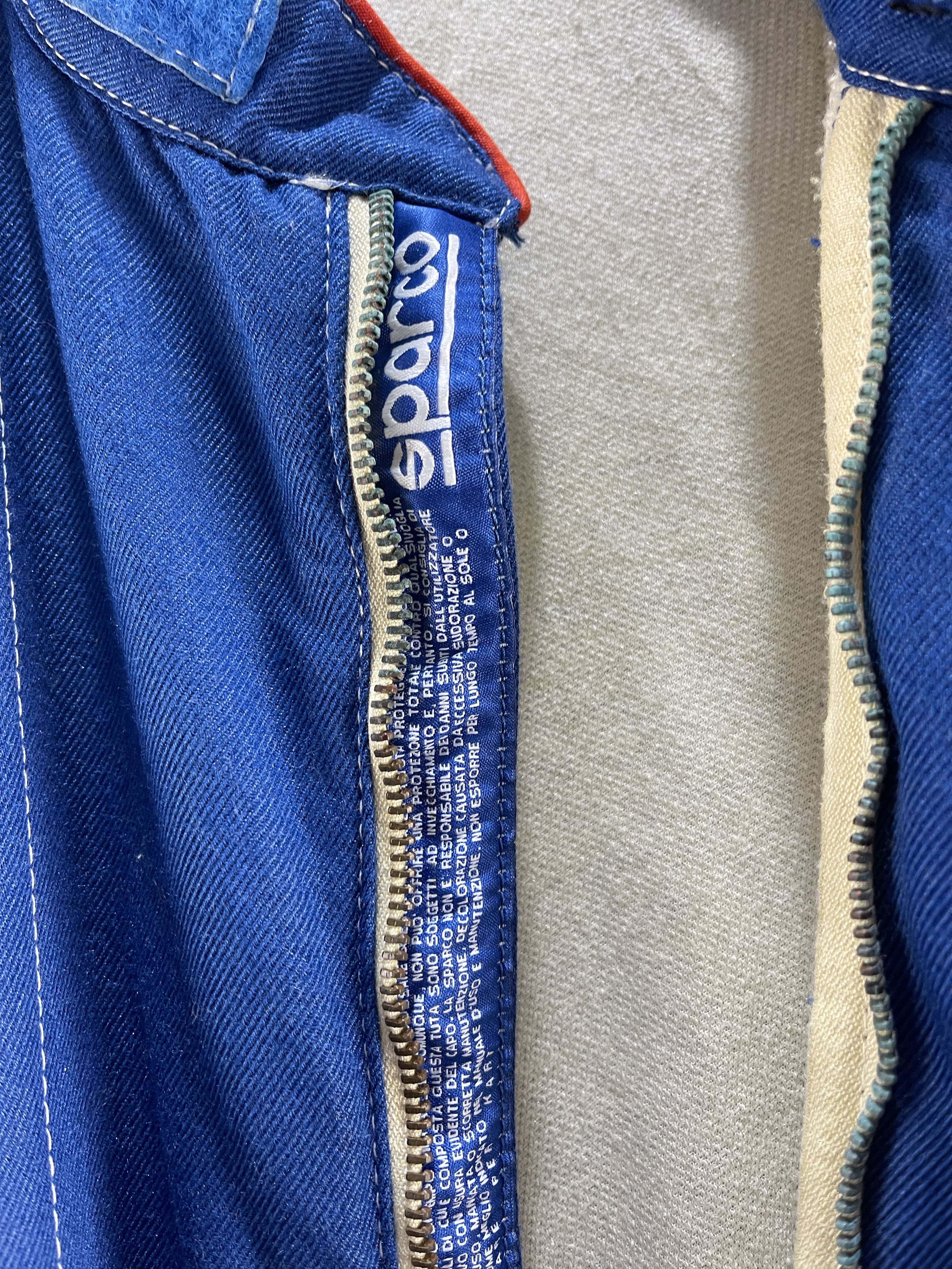 Japanese Brand Vintage Sparco Racing Overall Jacket Size US 34 / EU 50 - 14 Thumbnail