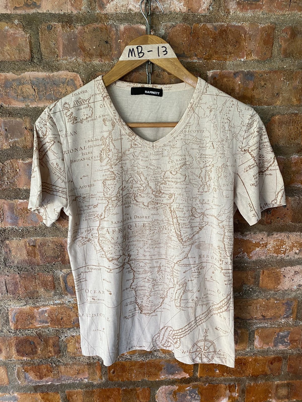 Katharine Hamnett London 1990s Hamnett 1950’s world map yee Size US S / EU 44-46 / 1 - 2 Thumbnail