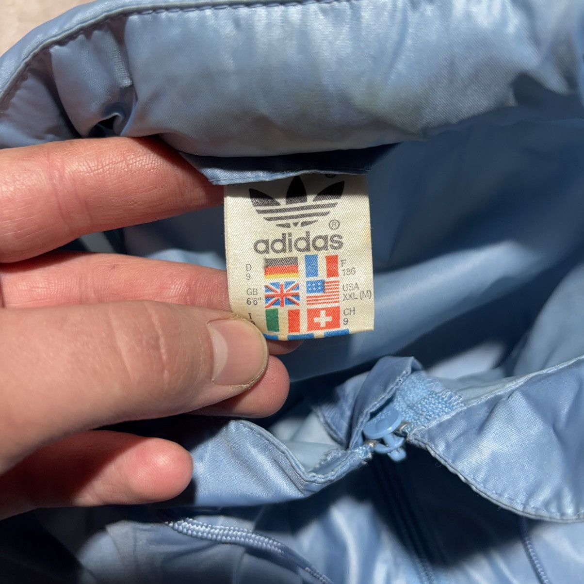 Adidas Vintage Adidas Windbreaker Jacket Size US XXL / EU 58 / 5 - 6 Thumbnail