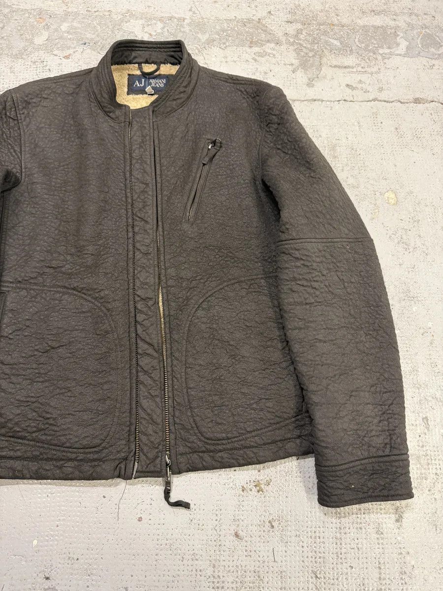 Armani 2000s Armani Brown Faux Fur Zip-up Jacket Size US M / EU 48-50 / 2 - 7 Thumbnail
