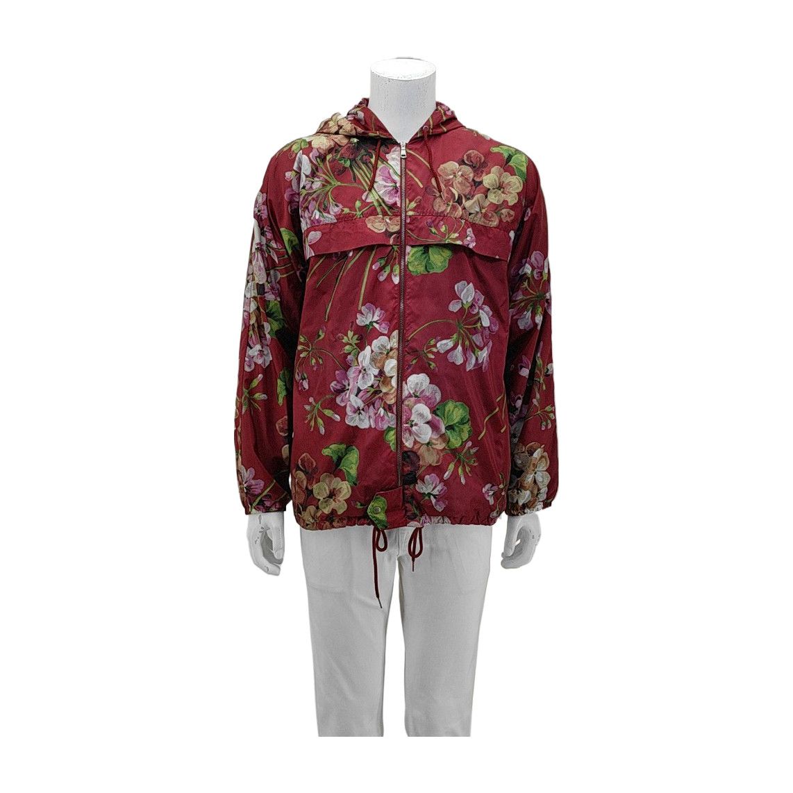 Gucci Gucci Floral Print Hooded Light Jacket 48 Size US M / EU 48-50 / 2 - 1 Thumbnail