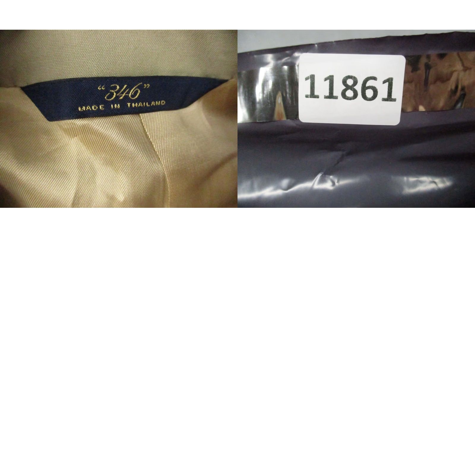 Brooks Brothers VINTAGE Brooks Brothers 346 Blazer Jacket 42L Men Beige Sports Coat Thailand Size 42R - 9 Thumbnail