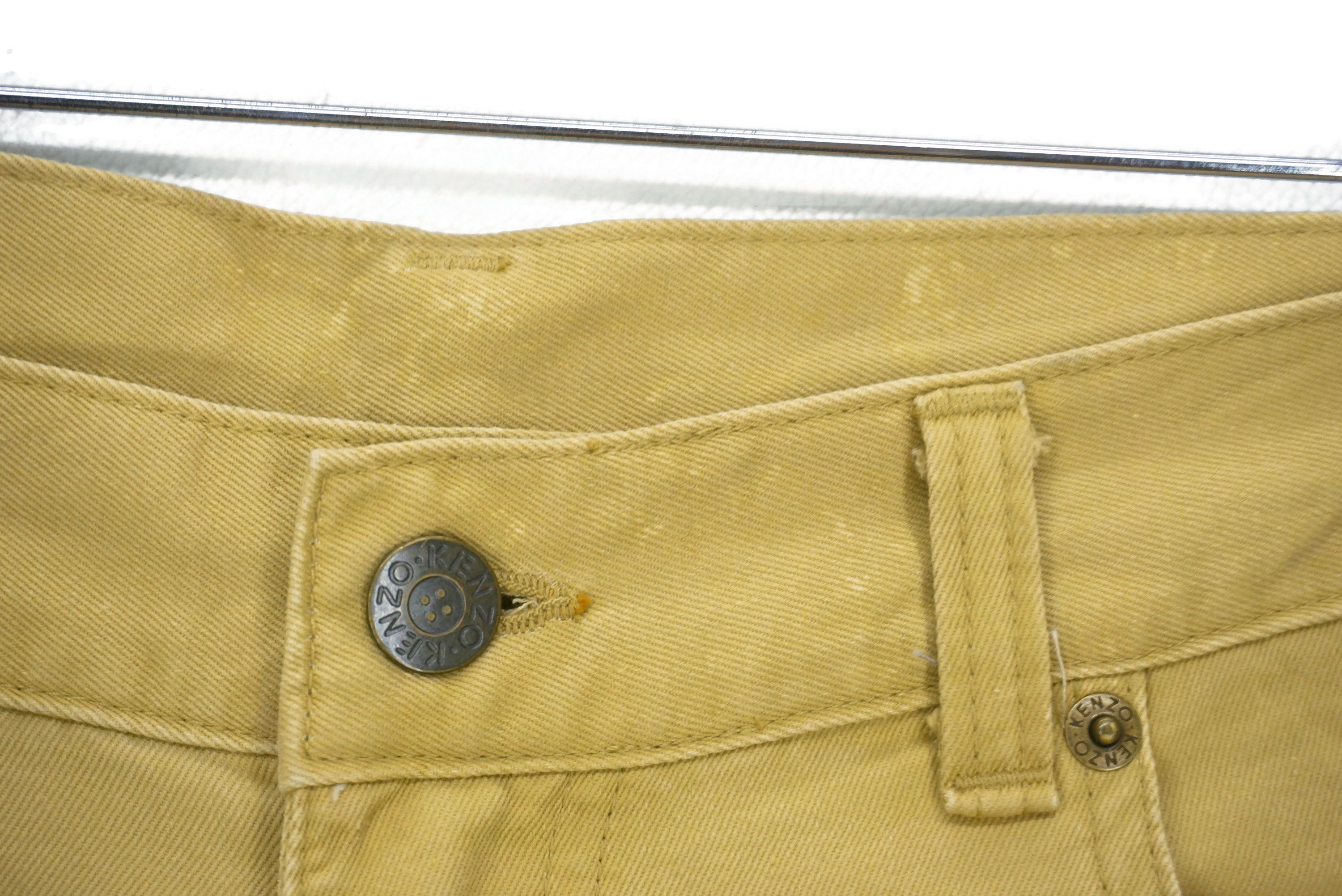 Japanese Brand Vintage Kenzo Jeans fits W33xL35.5 High Waisted Pants Size US 31 - 5 Thumbnail