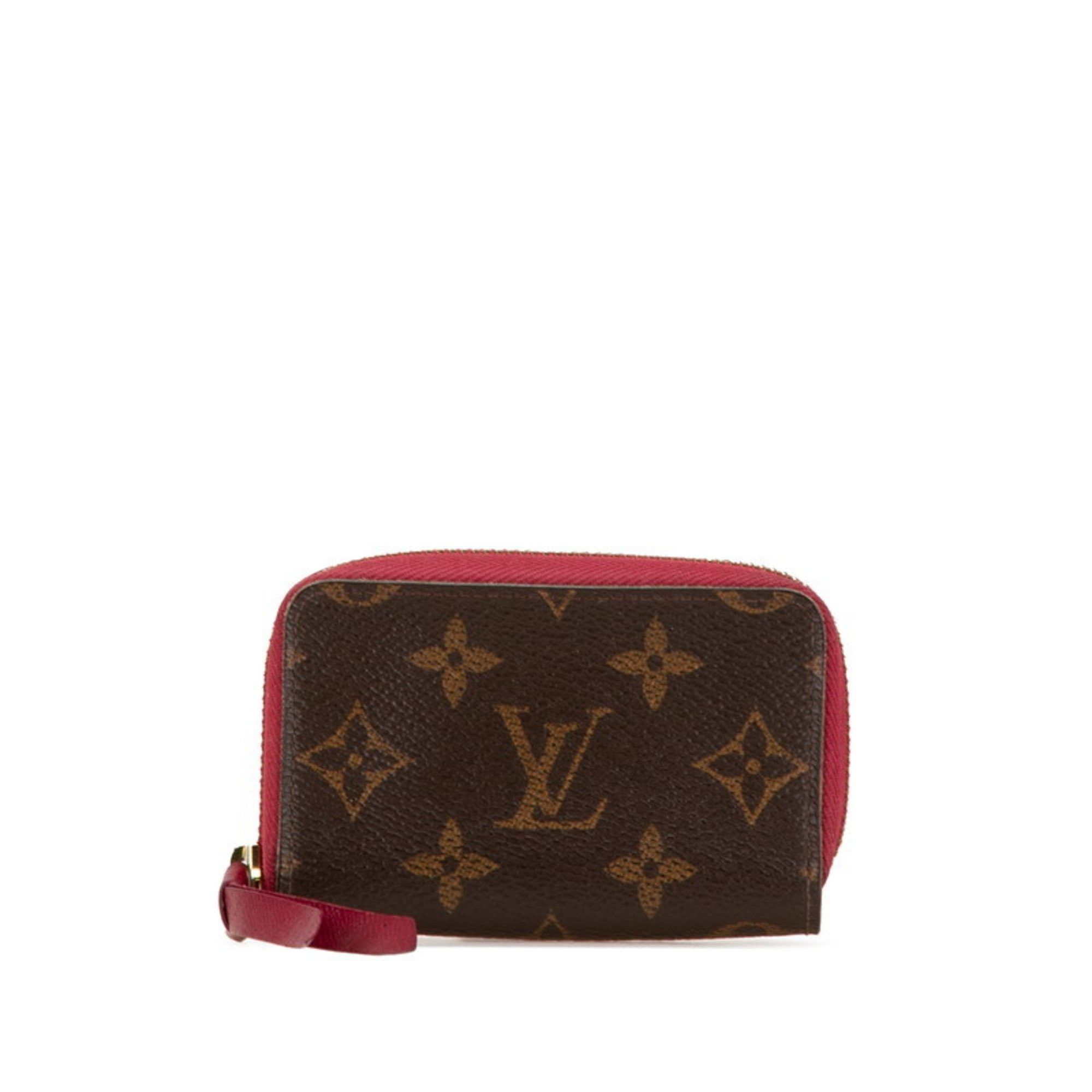 Louis Vuitton Louis Vuitton Monogram Muticart Card Case M61299 Fuchsia Red PVC Leather Women's LOUIS VUITTON Size ONE SIZE - 1 Thumbnail