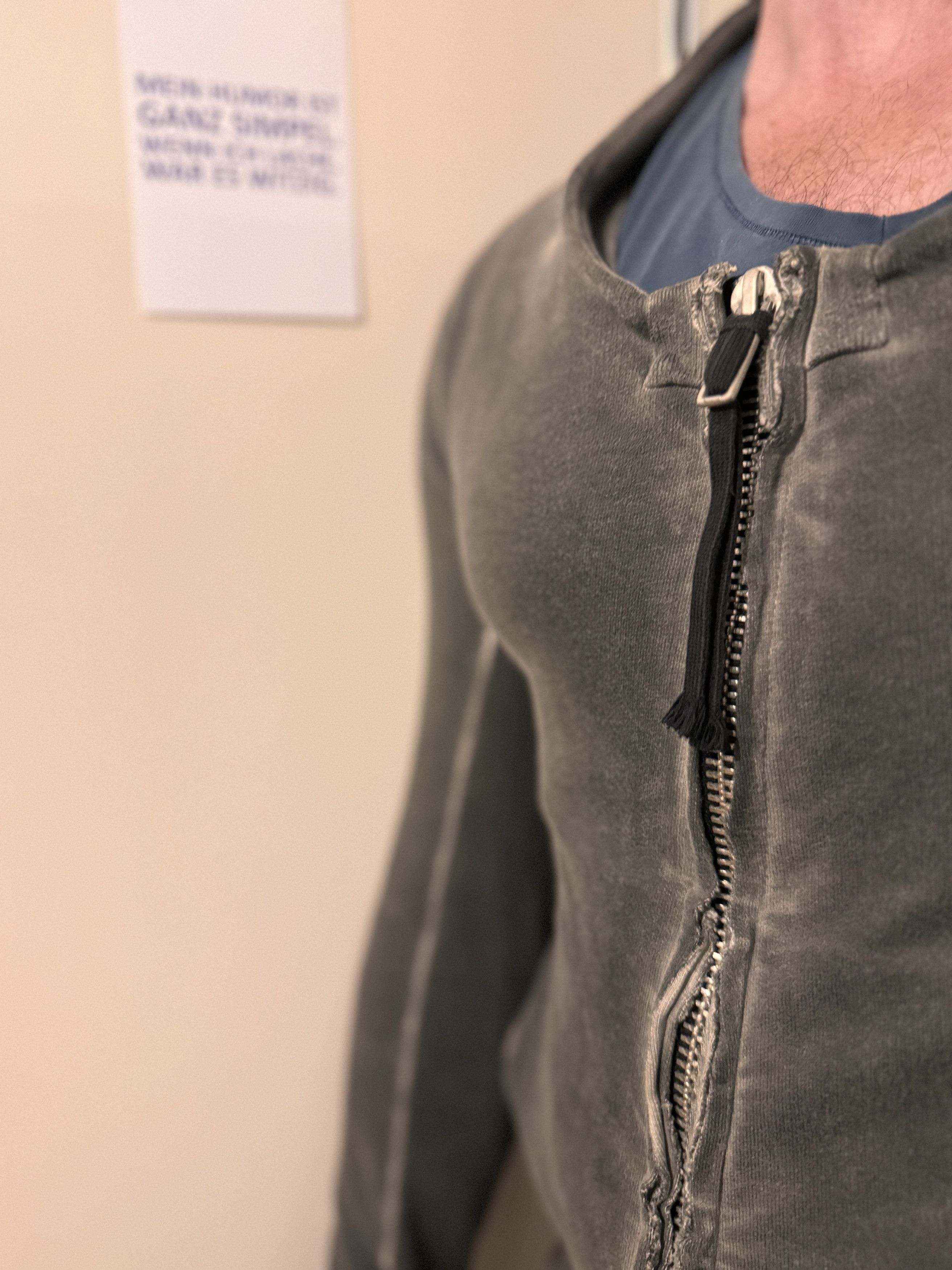 zip-up jacket