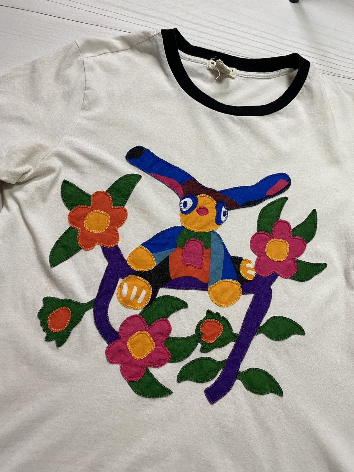 Marni Rare Marni x H&M Cartoon cotton print t shirt Size M / US 6-8 / IT 42-44 - 8 Thumbnail