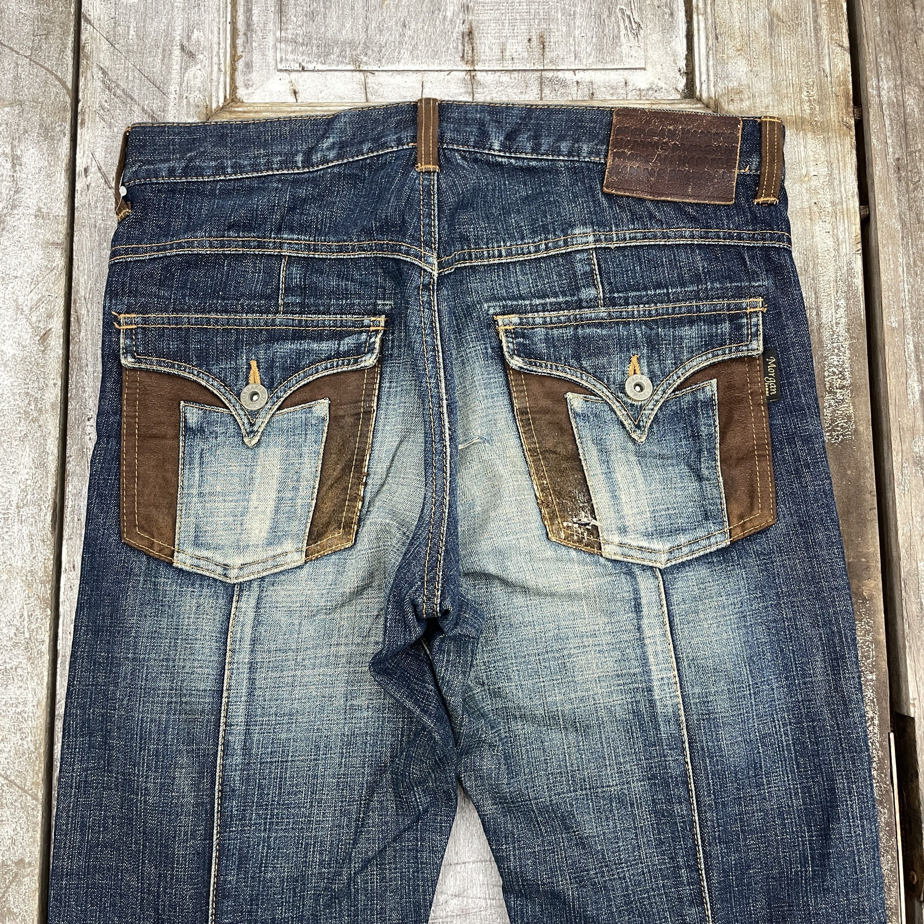 Designer × Morgan Homme Morgan Homme Bootcut Leather 10th Anniversary Design-wc297 Size US 32 / EU 48 - 5 Thumbnail