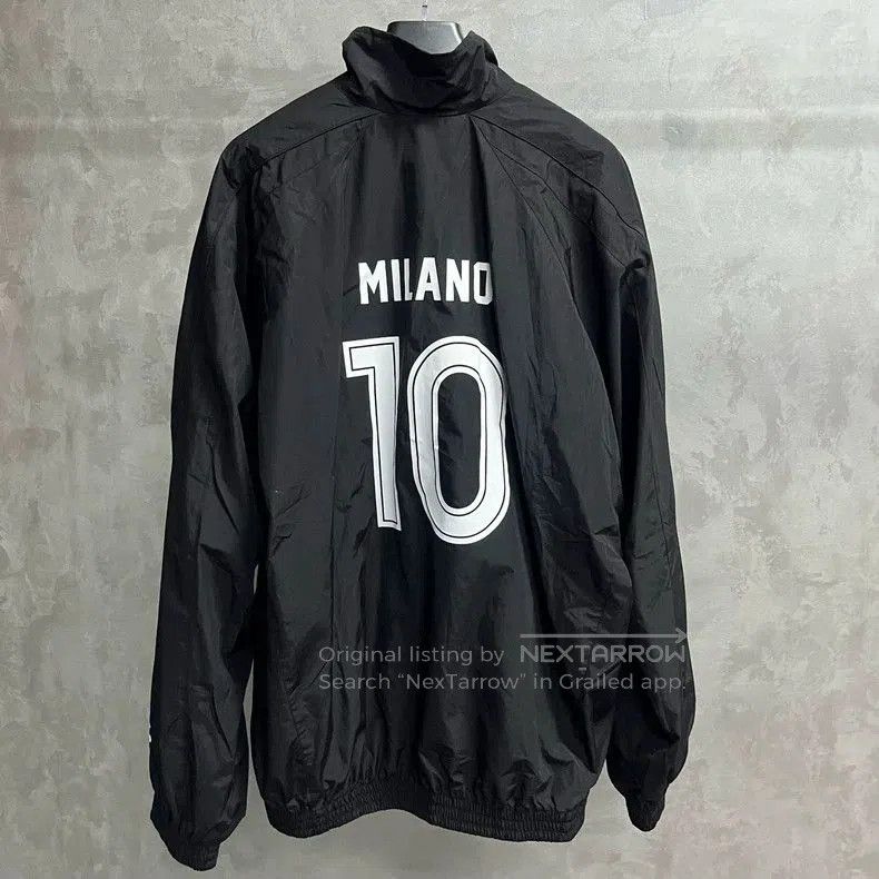 Balenciaga Balenciaga Black Letter Print Zip Jacket. Size US XXS / EU 40 - 1 Thumbnail