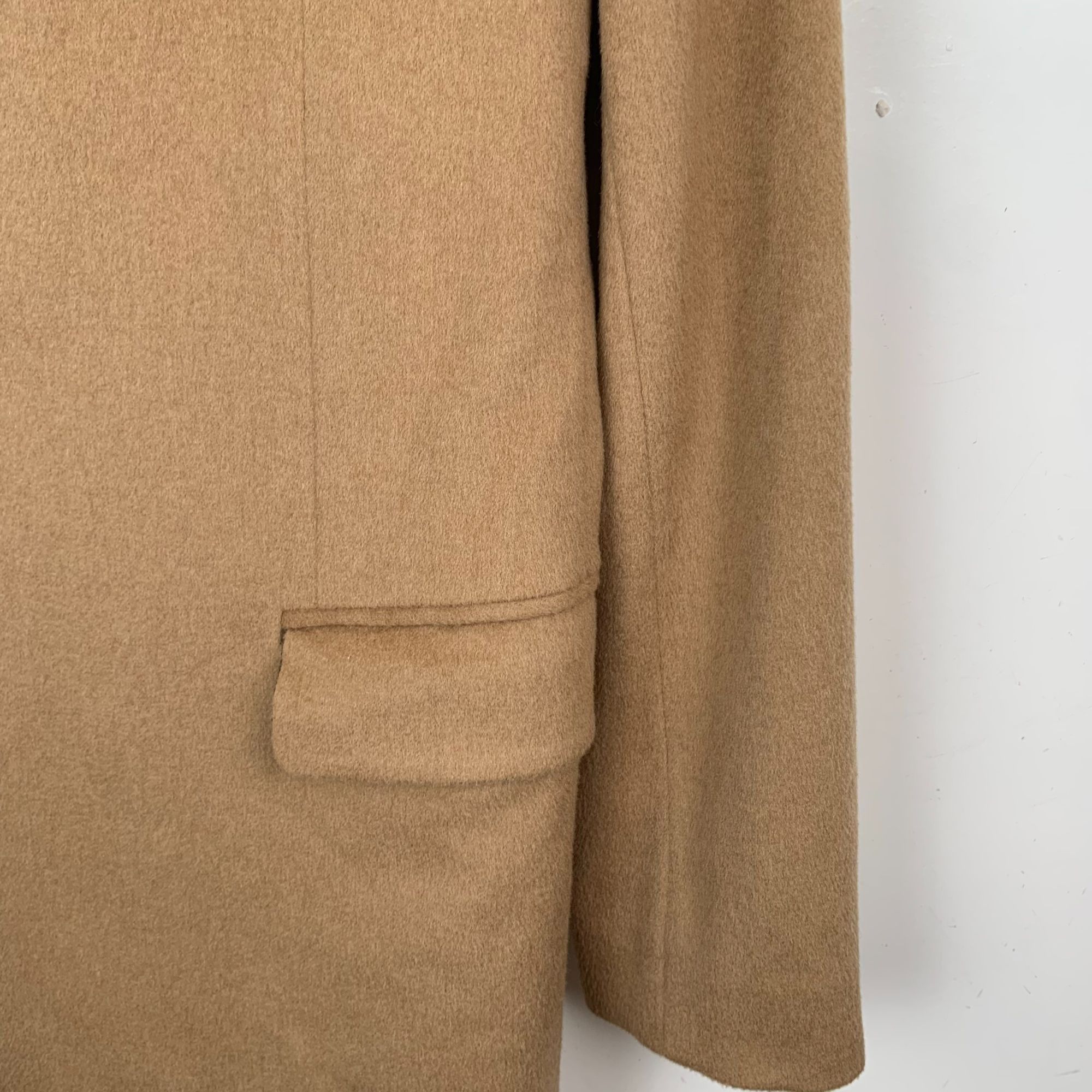 Dior Dior Brown Camel Wool Suit Coat (Size L) Size L / US 10 / IT 46 - 6 Thumbnail