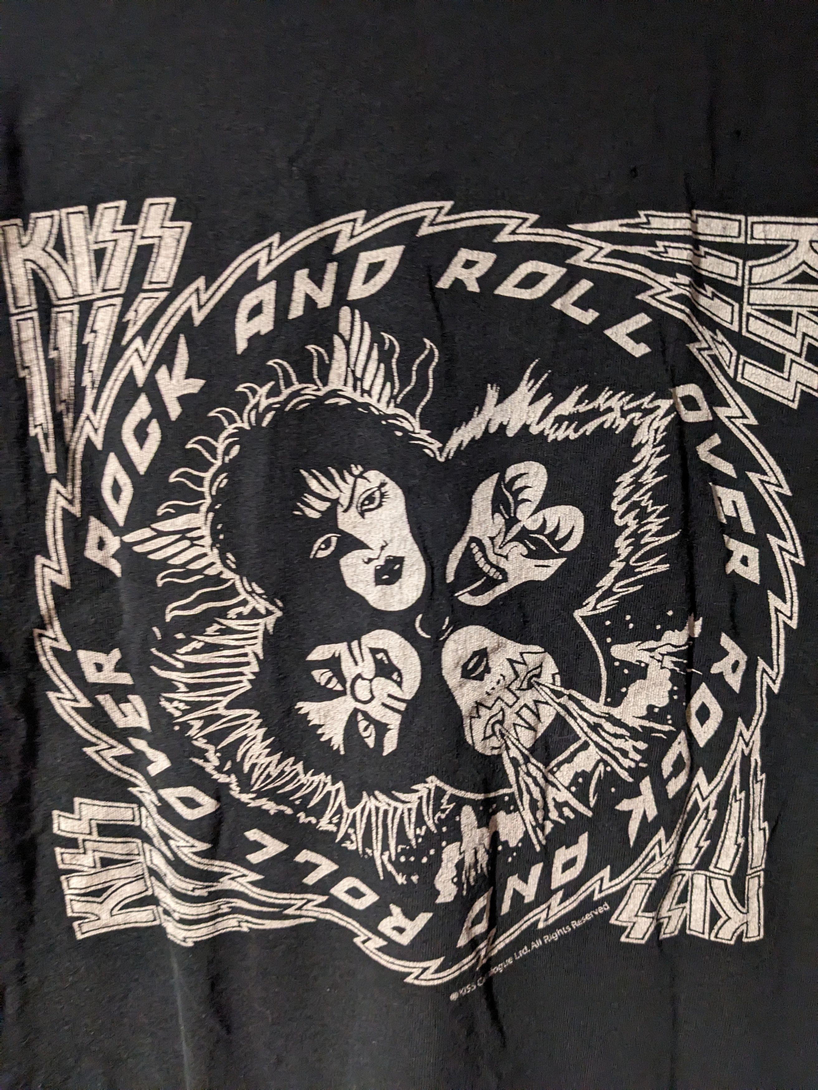 KISS × Vintage Vintage Y2K Kiss U.S. Tour Flames Stage Medium T-Shirt Size US M / EU 48-50 / 2 - 9 Thumbnail