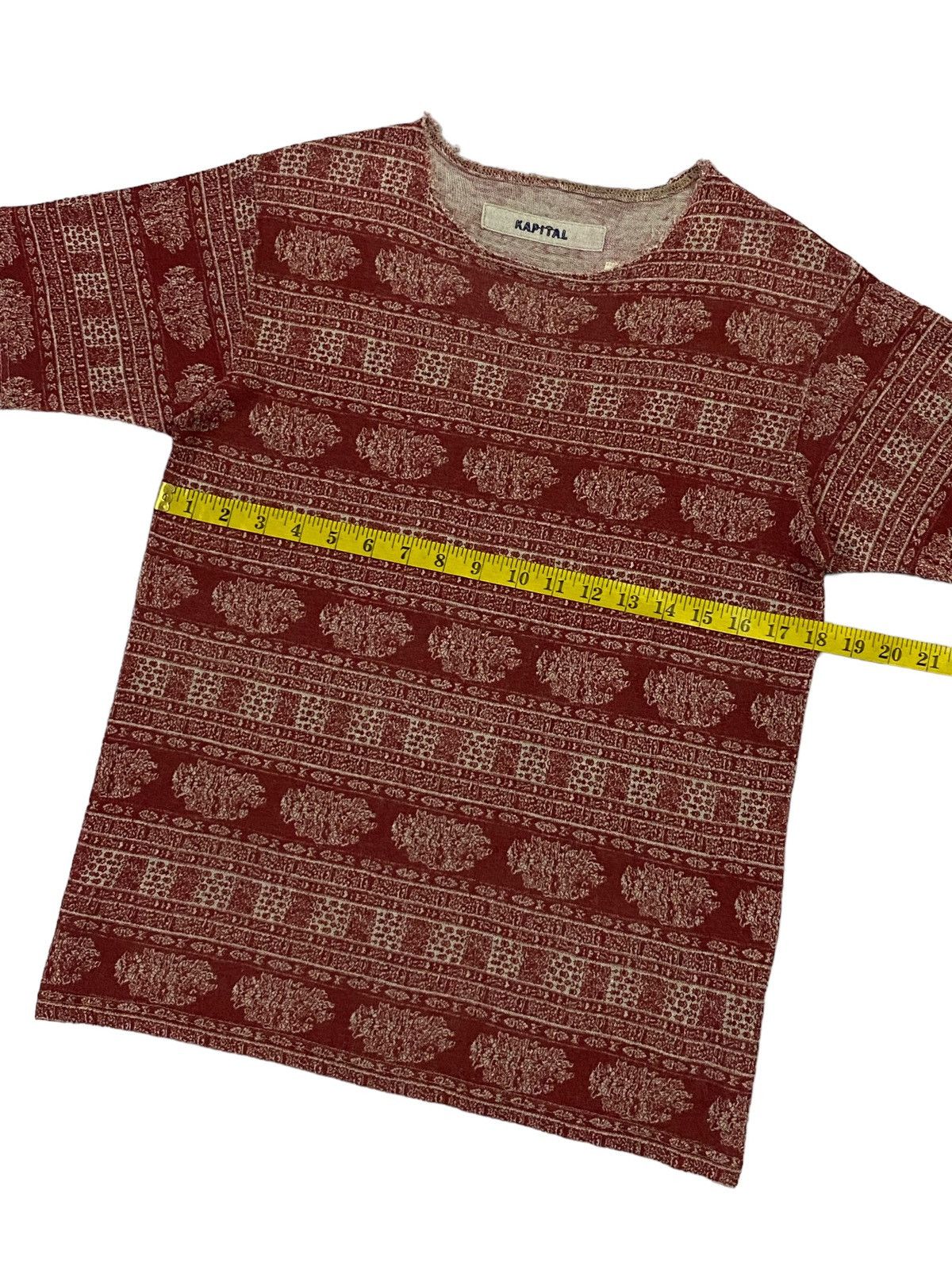Kapital Kapital Kiro Hirata Linen T-Shirt Size US XS / EU 42 / 0 - 4 Thumbnail