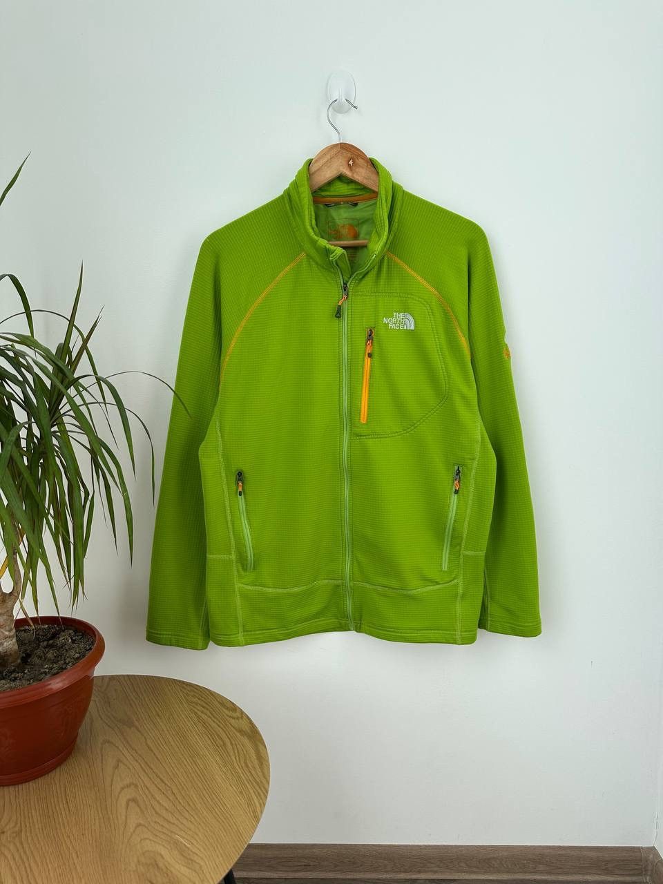 Other Vintage The North Face Green Outdoor Zip Hoodie Size US XL / EU 56 / 4 - 9 Thumbnail