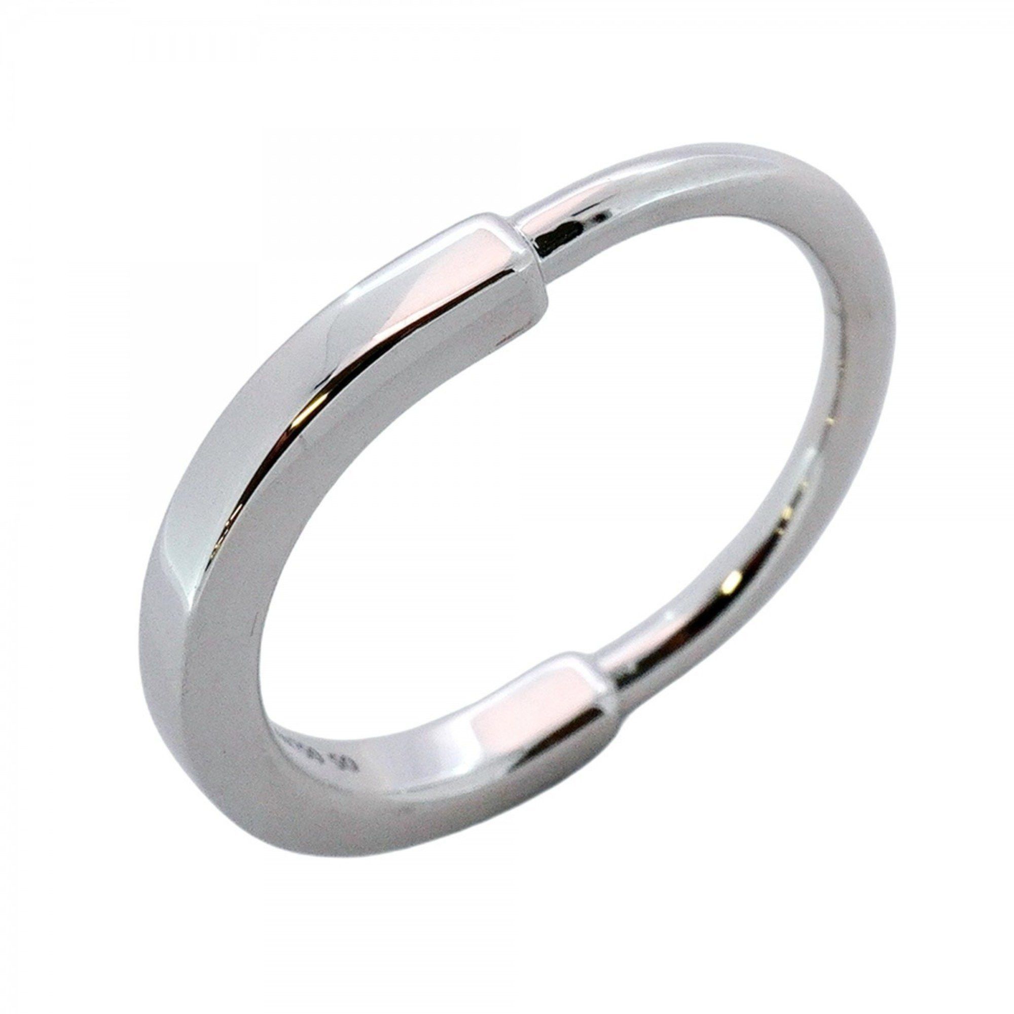 Tiffany & Co. Tiffany Ring Rock 18K White Gold #50 for Men and Women ...