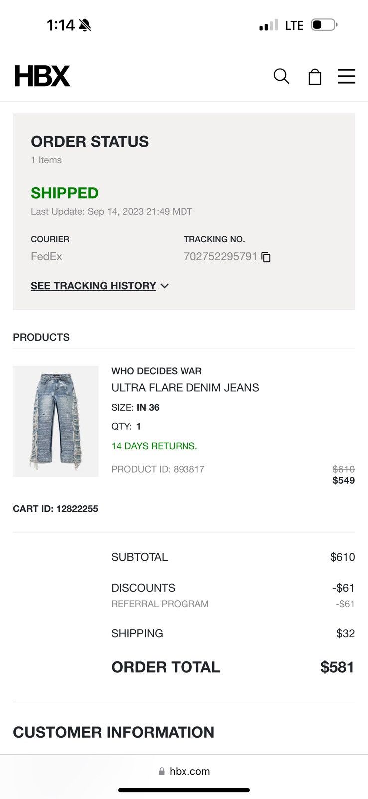 Who Decides War Who Decides War Ultra Flare Scripture Denim Size US 36 / EU 52 - 7 Thumbnail