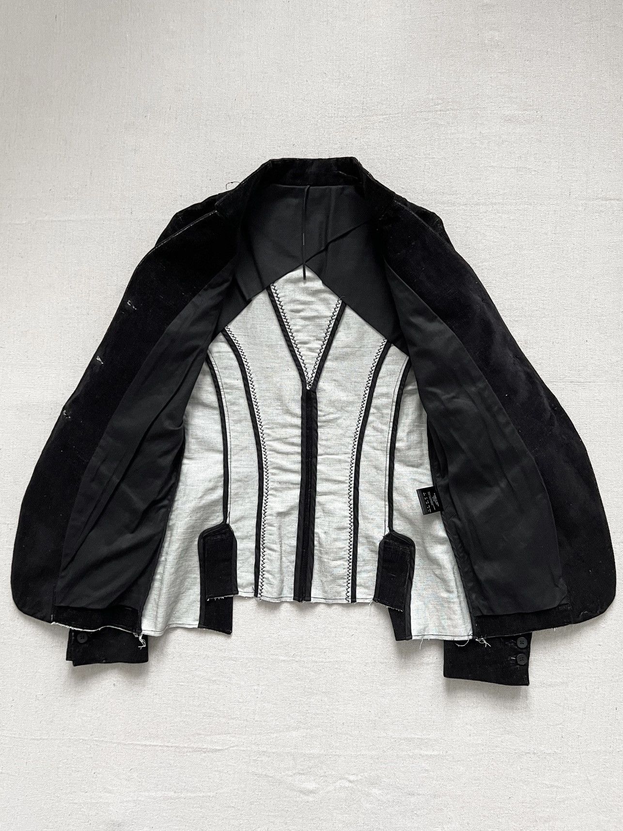 Masnada Masnada Tailored Velvet Blazer Size S / US 4 / IT 40 - 3 Thumbnail