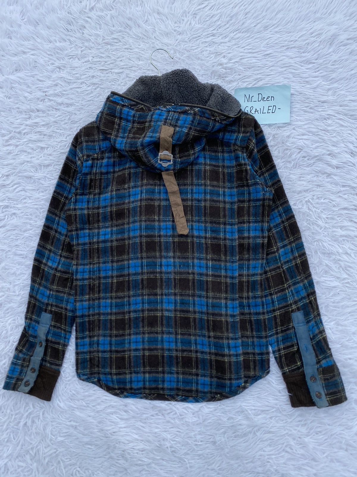 PPFM Rare Vintage PPFM Hooded Flannel Size US M / EU 48-50 / 2 - 21 Thumbnail