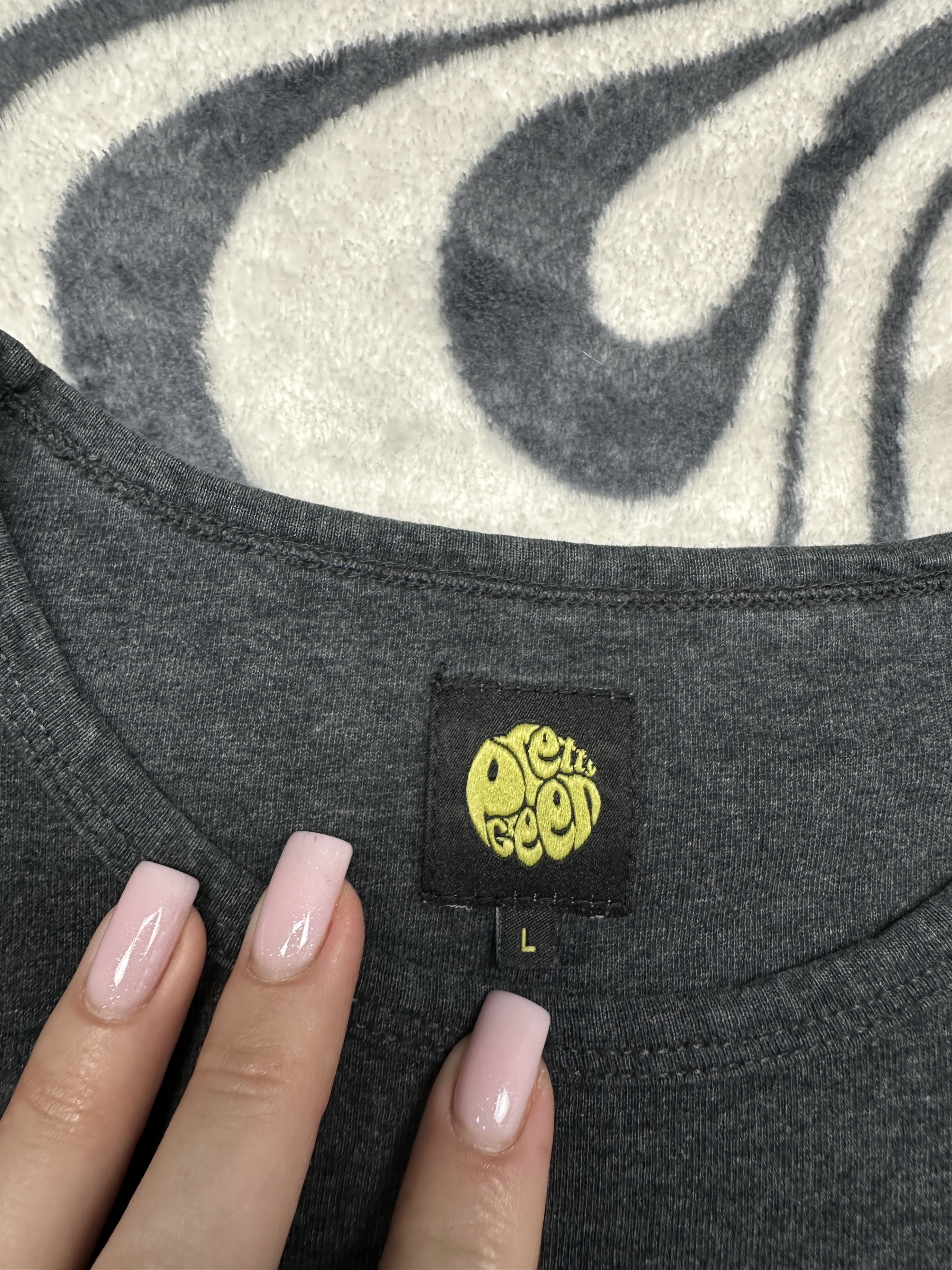Pretty Green Pretty Green Big Logo Mens T-Shirt Tee Size US L / EU 52-54 / 3 - 4 Thumbnail