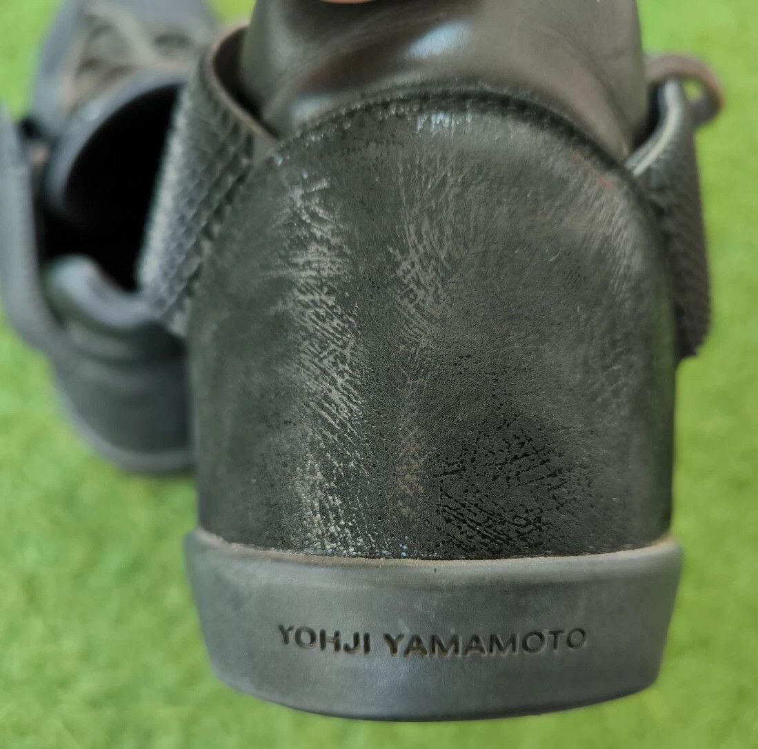 Adidas × Y-3 adidas Y-3 Yohji Yamamoto Black High Top Sneakers B35358 Size US 9 / EU 42 - 8 Thumbnail