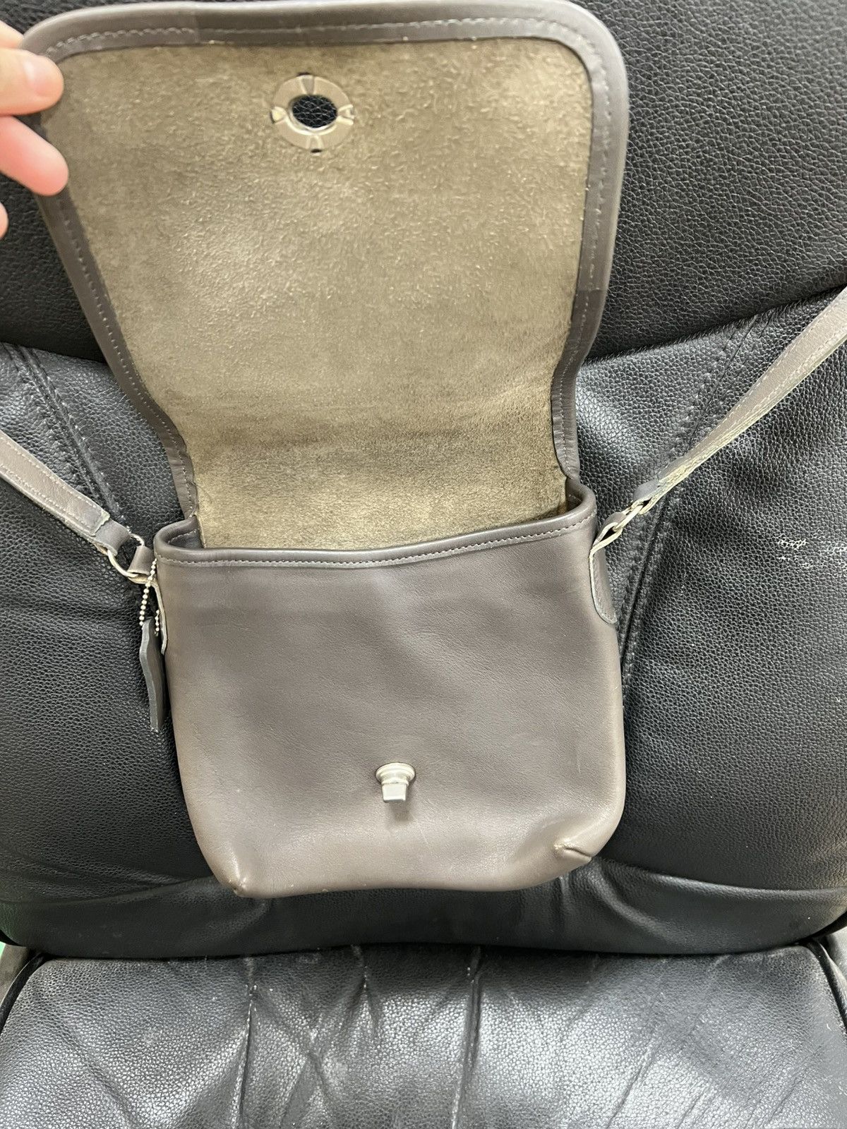 Coach Grey crossbody bag Size ONE SIZE - 3 Thumbnail