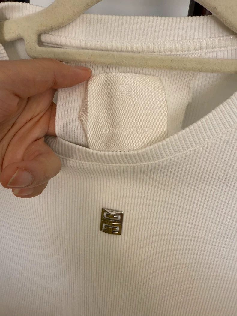 Givenchy Givenchy White short-sleeved shirt, size M Size US M / EU 48-50 / 2 - 2 Thumbnail